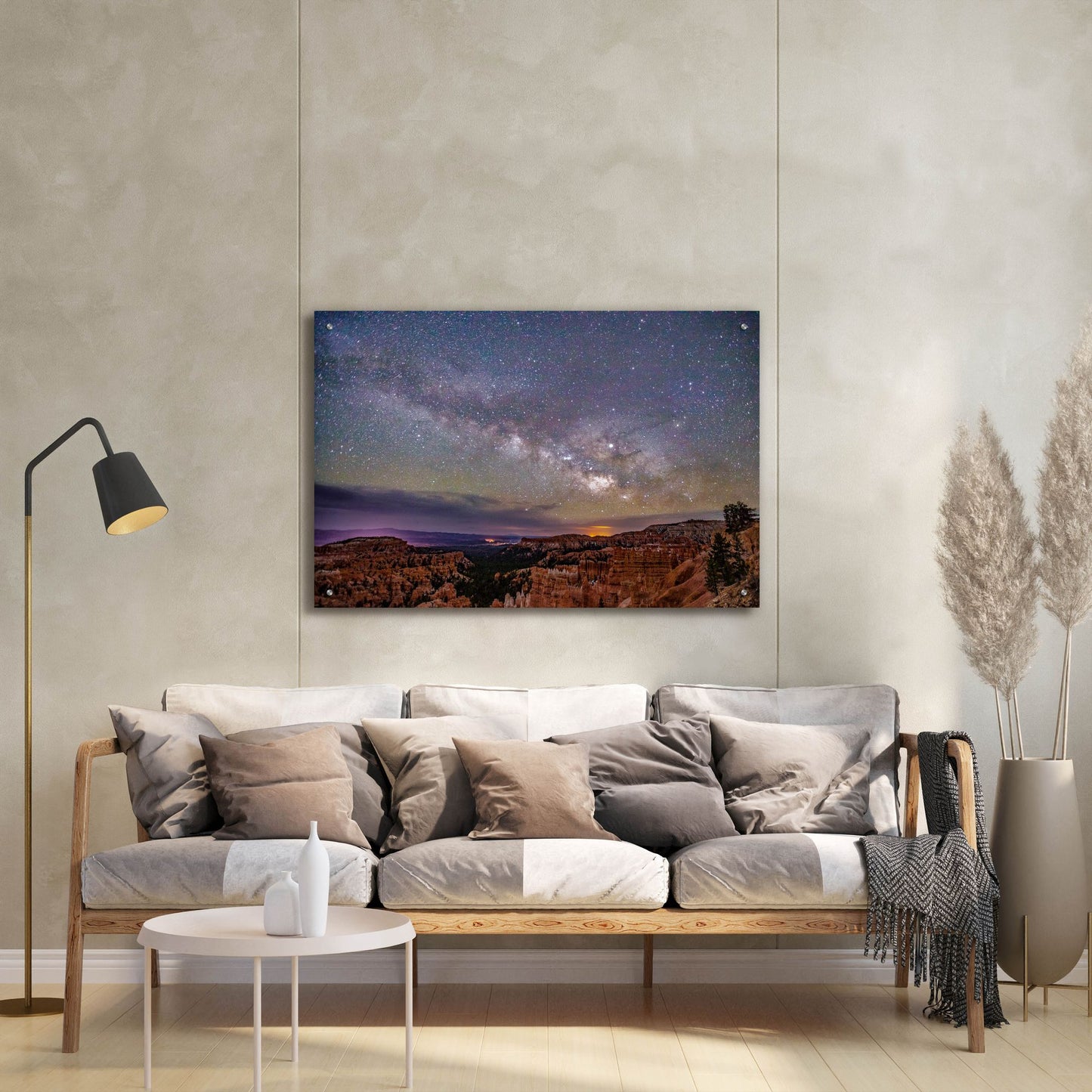 Epic Art ' Milky Way over Bryce Canyon' by Shawn/Corinne Severn, Acrylic Glass Wall Art,36x24