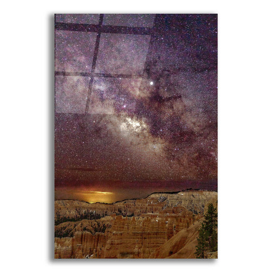 Epic Art ' Milky Way over Bryce Canyon 2' by Shawn/Corinne Severn, Acrylic Glass Wall Art