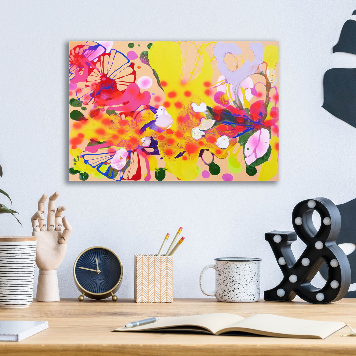 Epic Art ' Lola Fiesta' by Sofie Siegmann, Acrylic Glass Wall Art,16x12