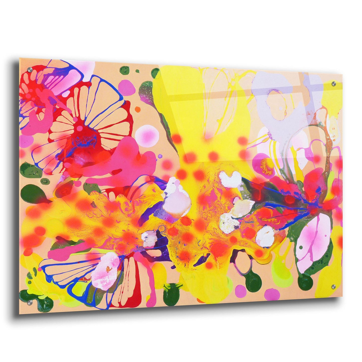 Epic Art ' Lola Fiesta' by Sofie Siegmann, Acrylic Glass Wall Art,36x24