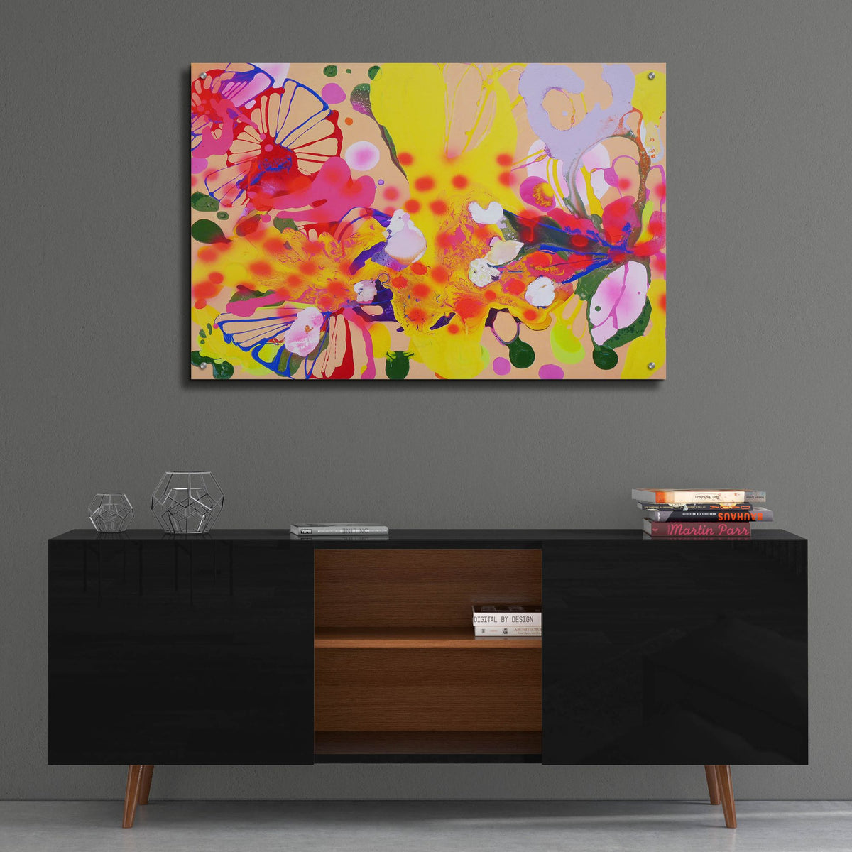 Epic Art ' Lola Fiesta' by Sofie Siegmann, Acrylic Glass Wall Art,36x24