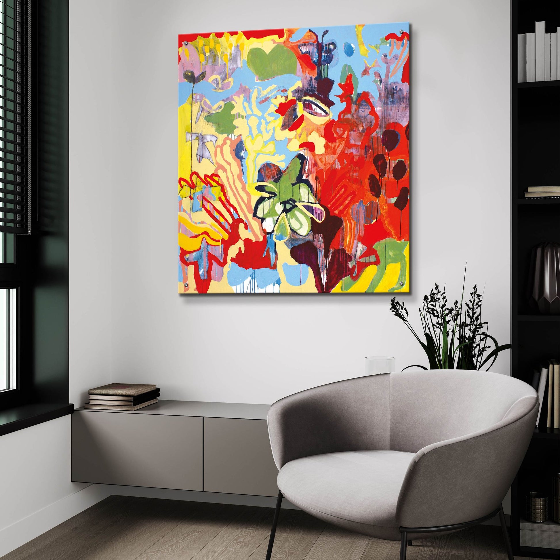 Epic Art ' Amarisli' by Sofie Siegmann, Acrylic Glass Wall Art,36x36