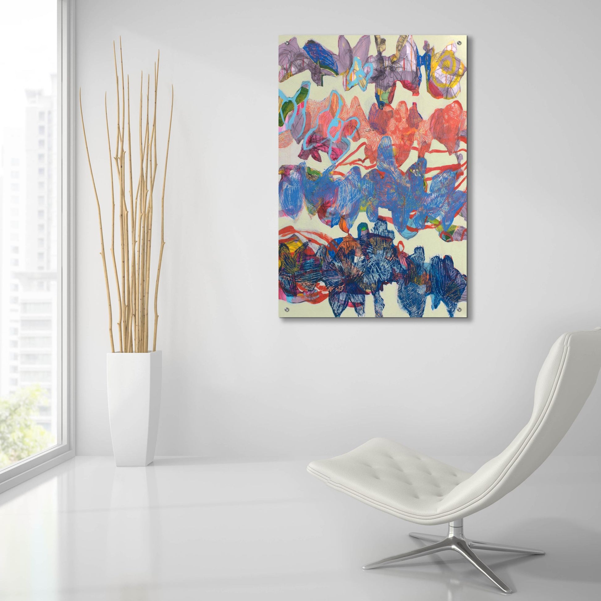 Epic Art ' Flurina' by Sofie Siegmann, Acrylic Glass Wall Art,24x36