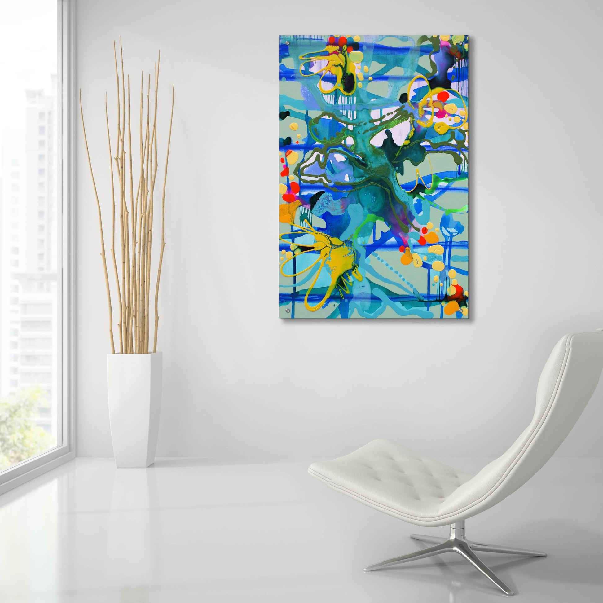 Epic Art ' One Piece' by Sofie Siegmann, Acrylic Glass Wall Art,24x36