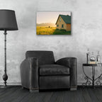 Epic Art ' Golden Tetons' by Sol Rapson, Acrylic Glass Wall Art,24x16