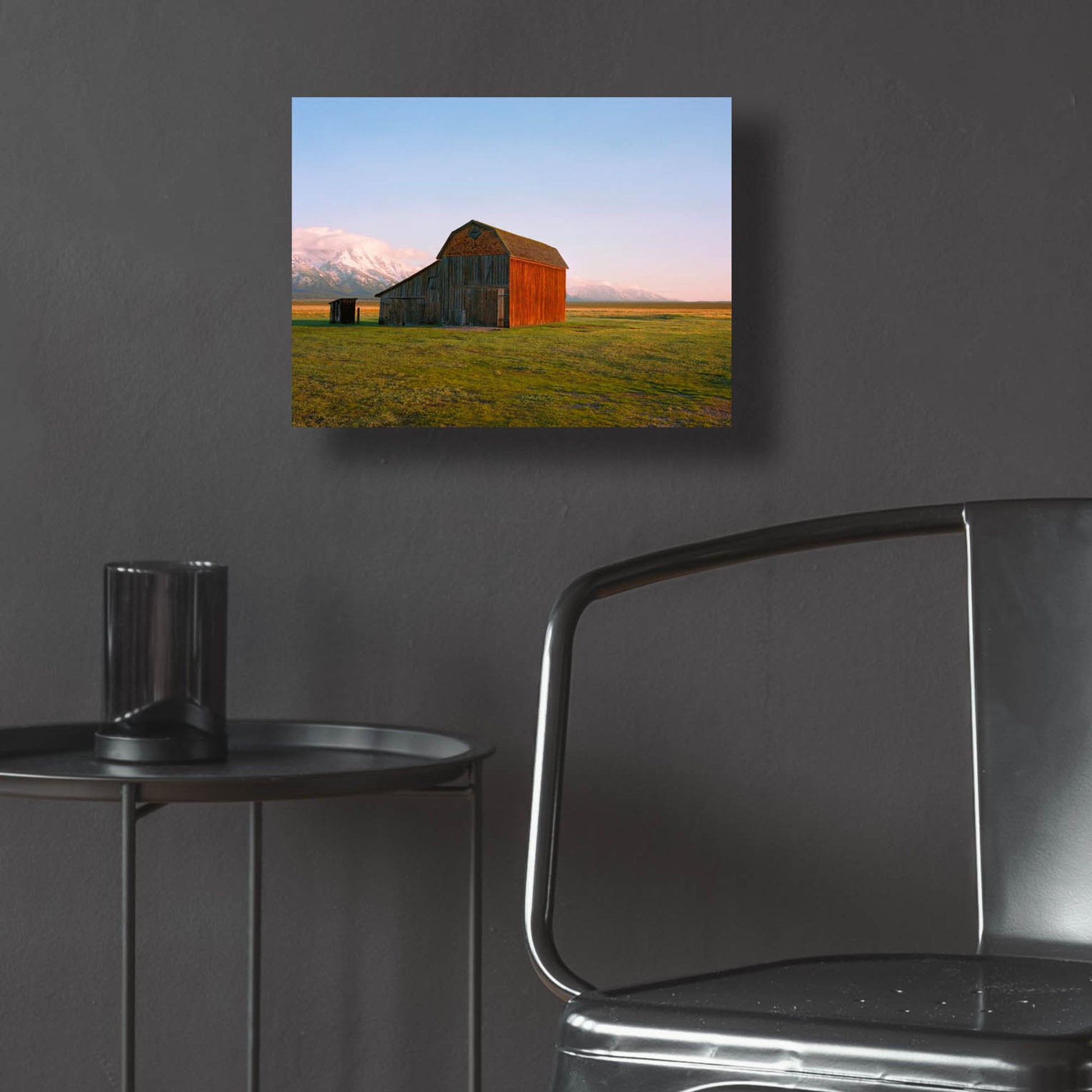 Epic Art ' The Ol' Barn' by Sol Rapson, Acrylic Glass Wall Art,16x12