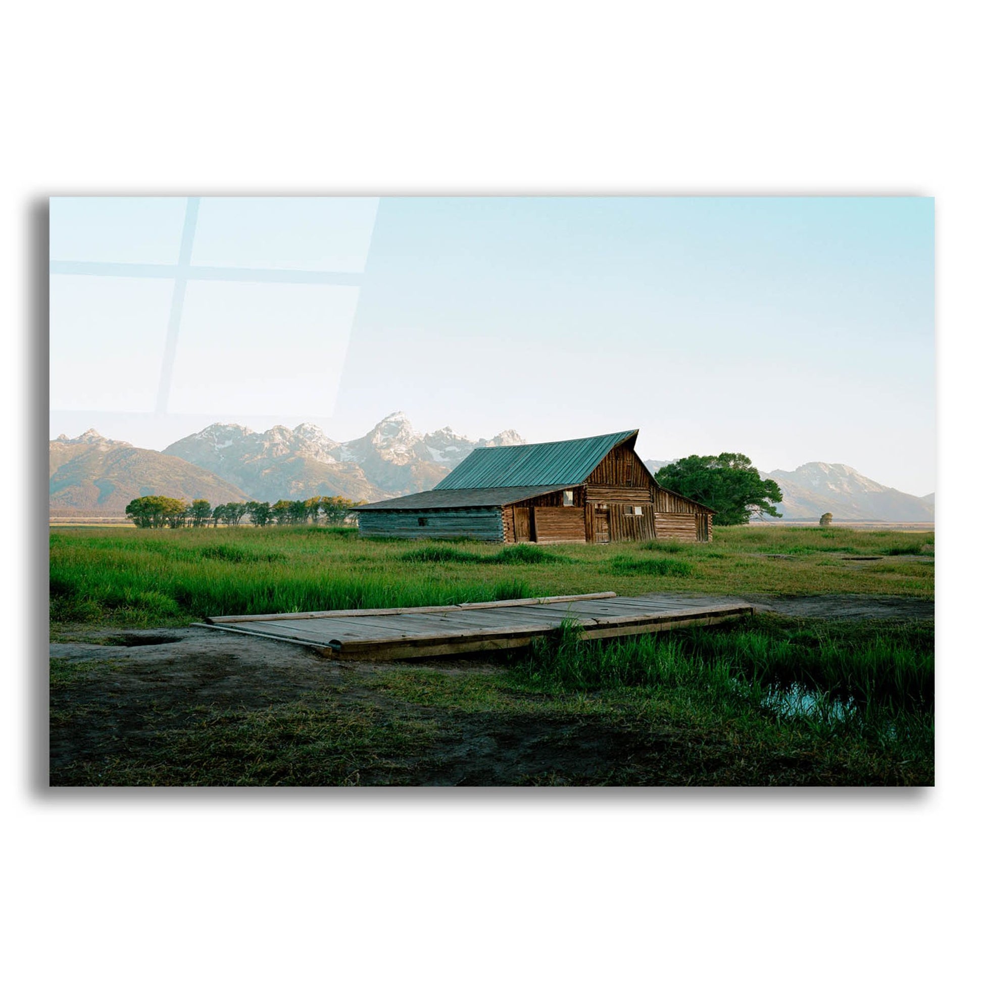 Epic Art ' Wyoming Summer' by Sol Rapson, Acrylic Glass Wall Art,24x16