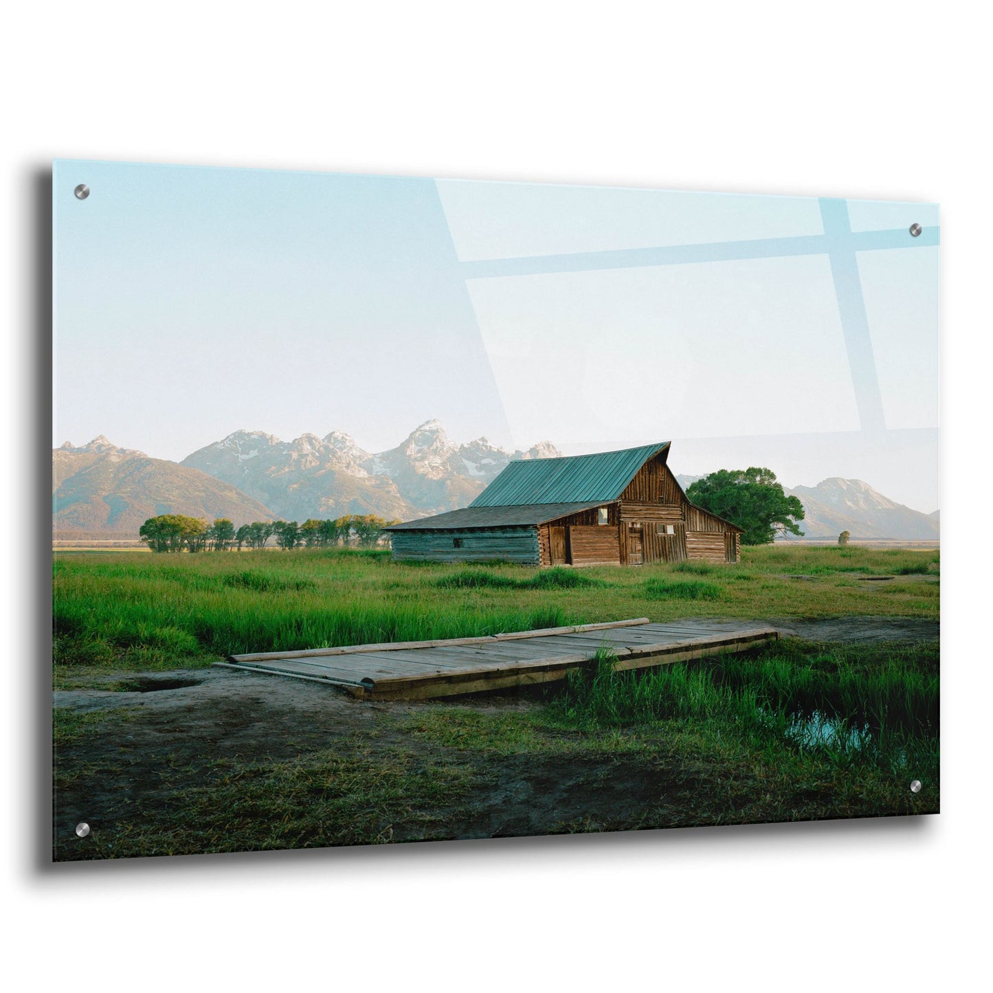 Epic Art ' Wyoming Summer' by Sol Rapson, Acrylic Glass Wall Art,36x24