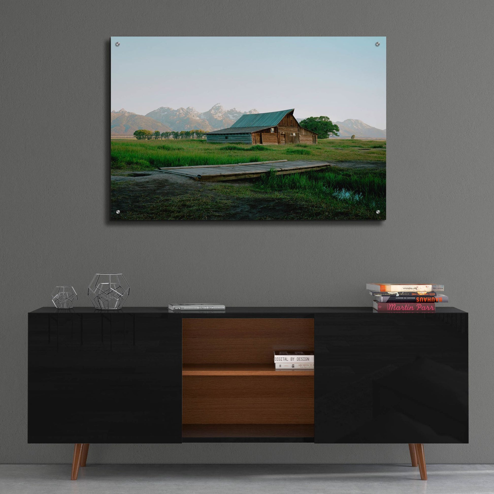 Epic Art ' Wyoming Summer' by Sol Rapson, Acrylic Glass Wall Art,36x24