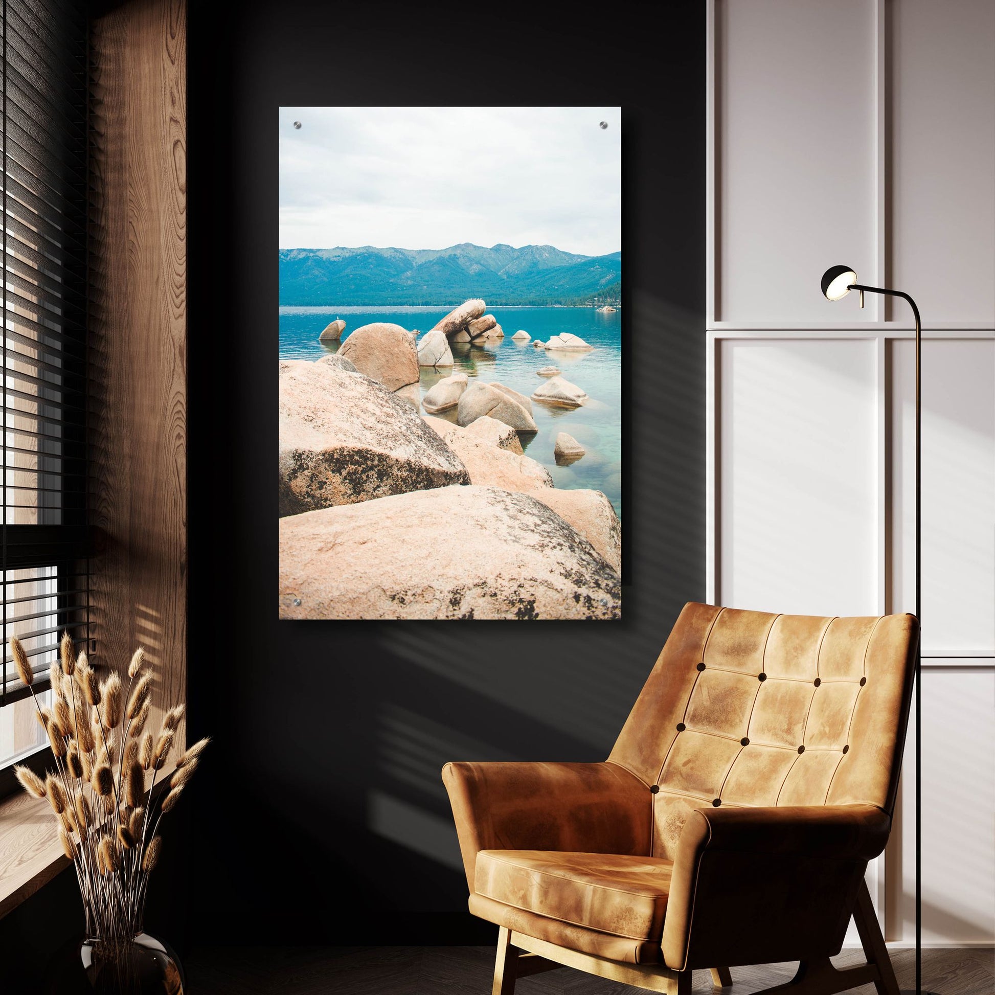 Epic Art ' Tahoe Dreams' by Sonja Quintero, Acrylic Glass Wall Art,24x36