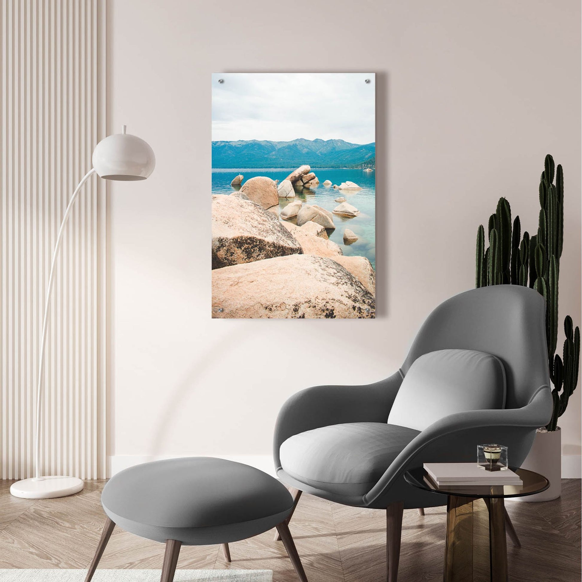 Epic Art ' Tahoe Dreams' by Sonja Quintero, Acrylic Glass Wall Art,24x36