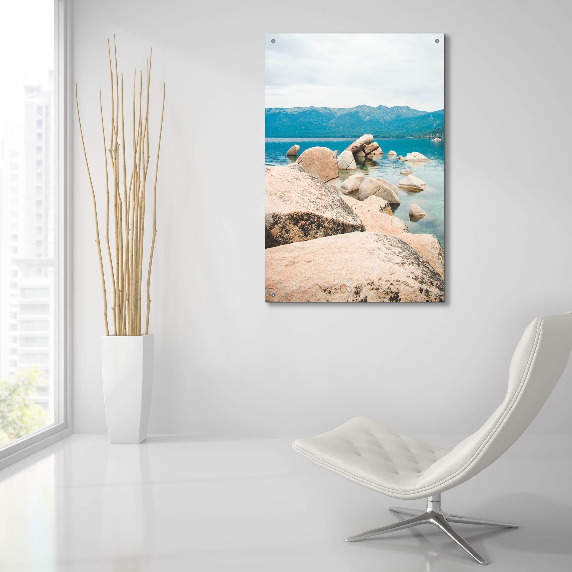 Epic Art ' Tahoe Dreams' by Sonja Quintero, Acrylic Glass Wall Art,24x36