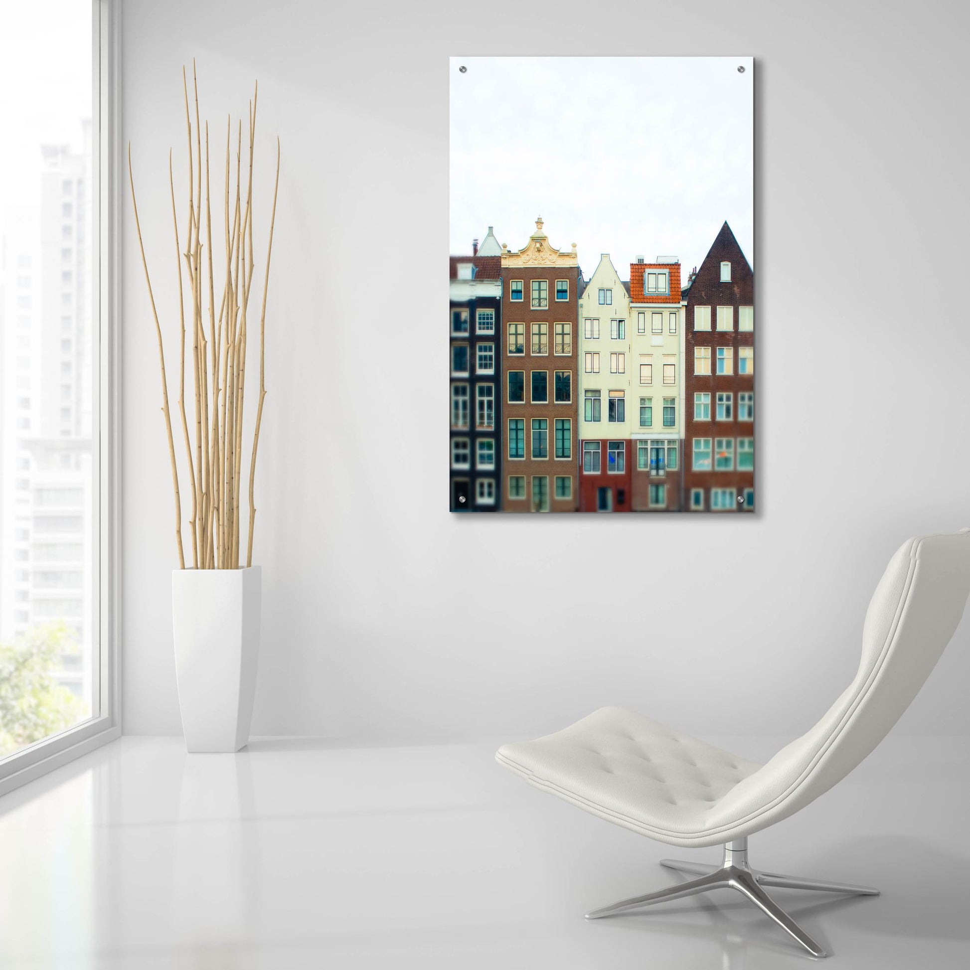 Epic Art ' Amsterdam Morning 1' by Sonja Quintero, Acrylic Glass Wall Art,24x36