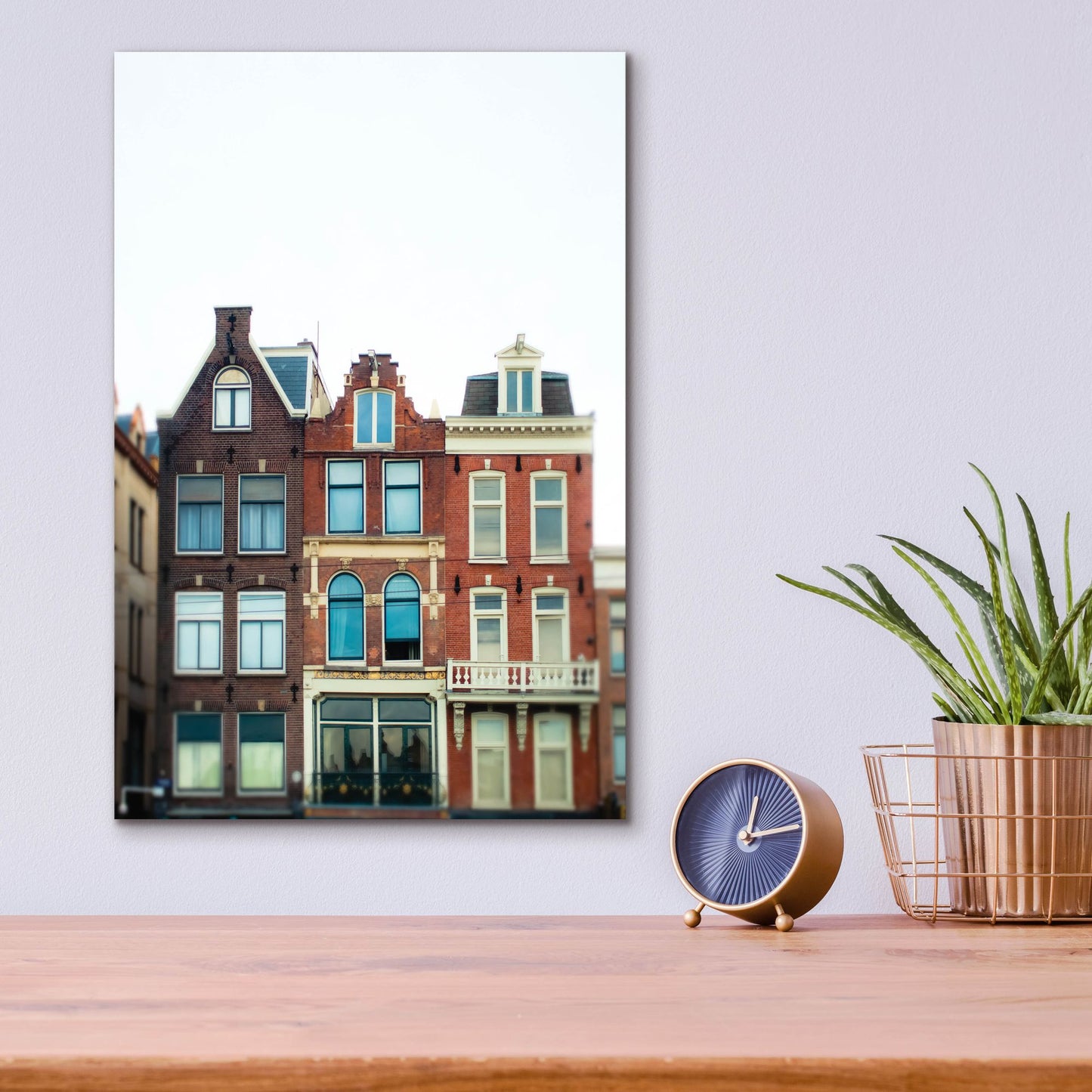 Epic Art ' Amsterdam Morning 2' by Sonja Quintero, Acrylic Glass Wall Art,12x16