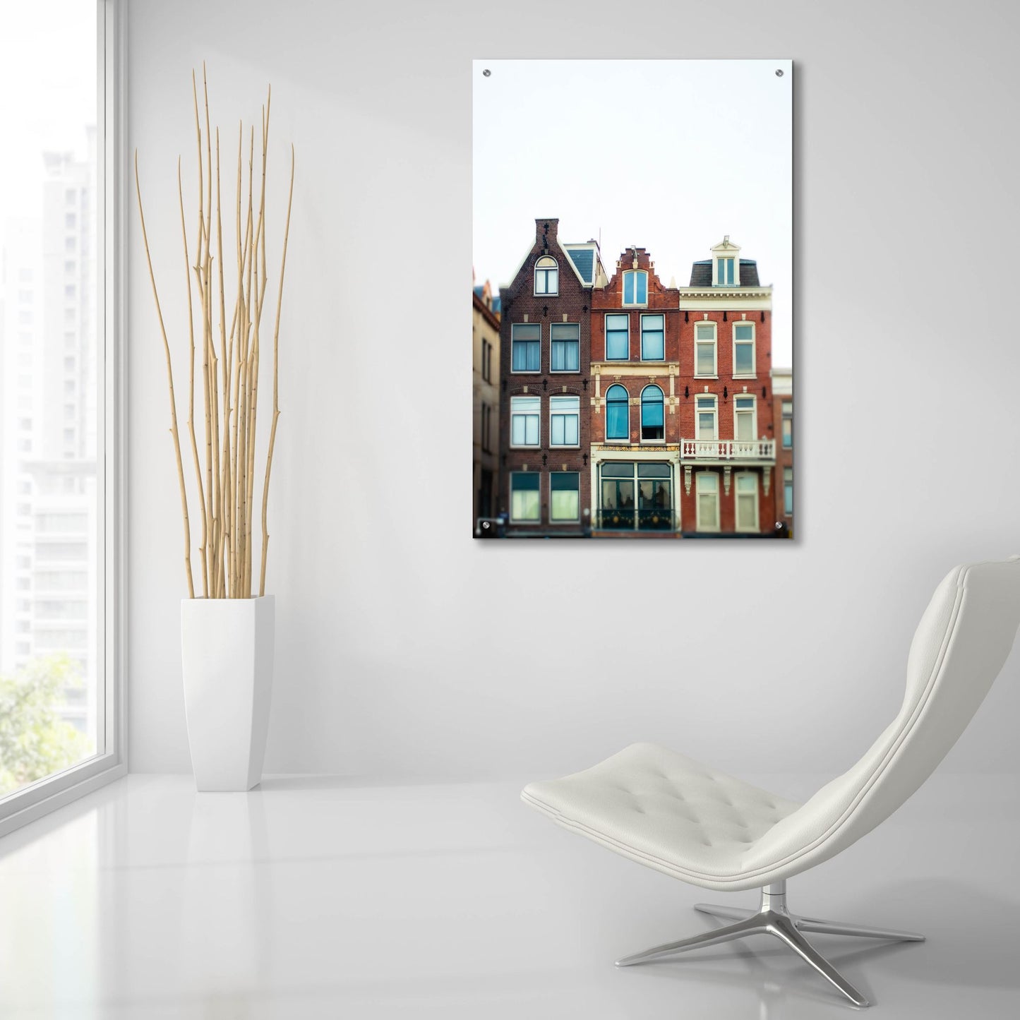 Epic Art ' Amsterdam Morning 2' by Sonja Quintero, Acrylic Glass Wall Art,24x36