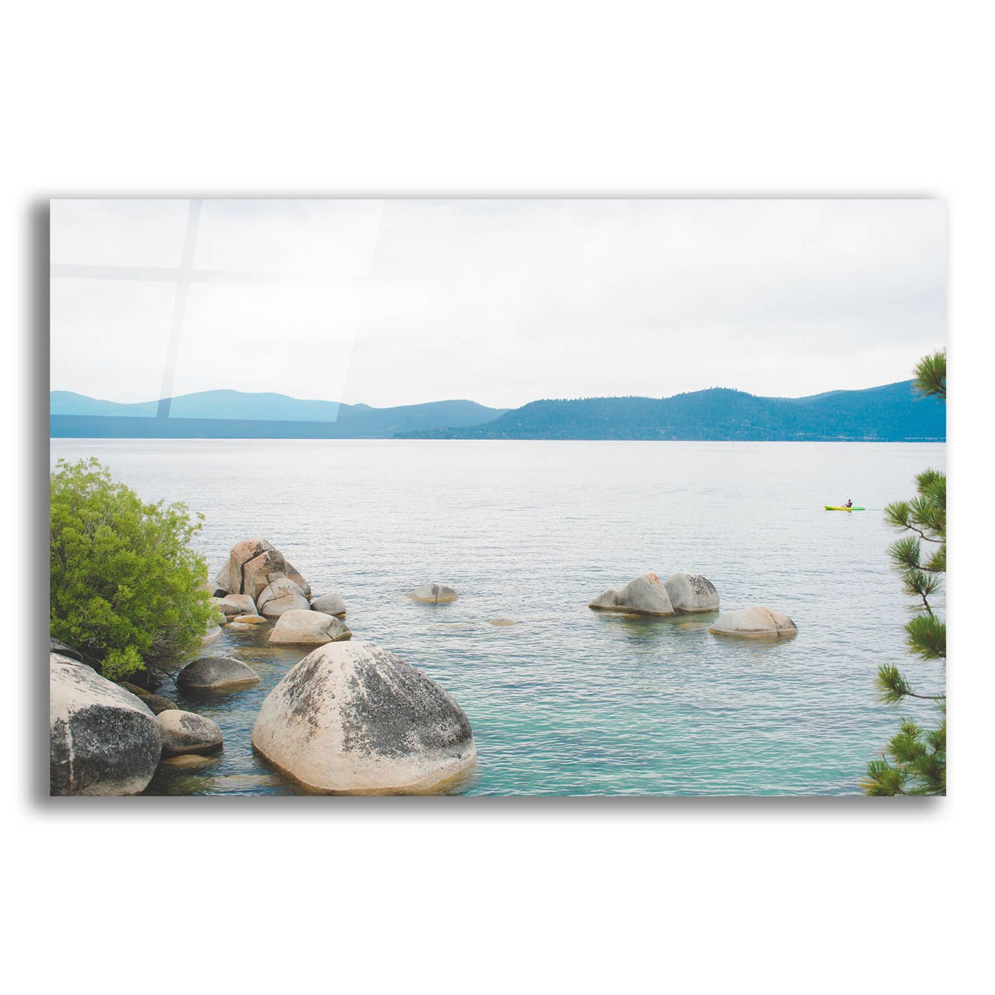 Epic Art ' Sand Harbor Afternoon 1' by Sonja Quintero, Acrylic Glass Wall Art,24x16