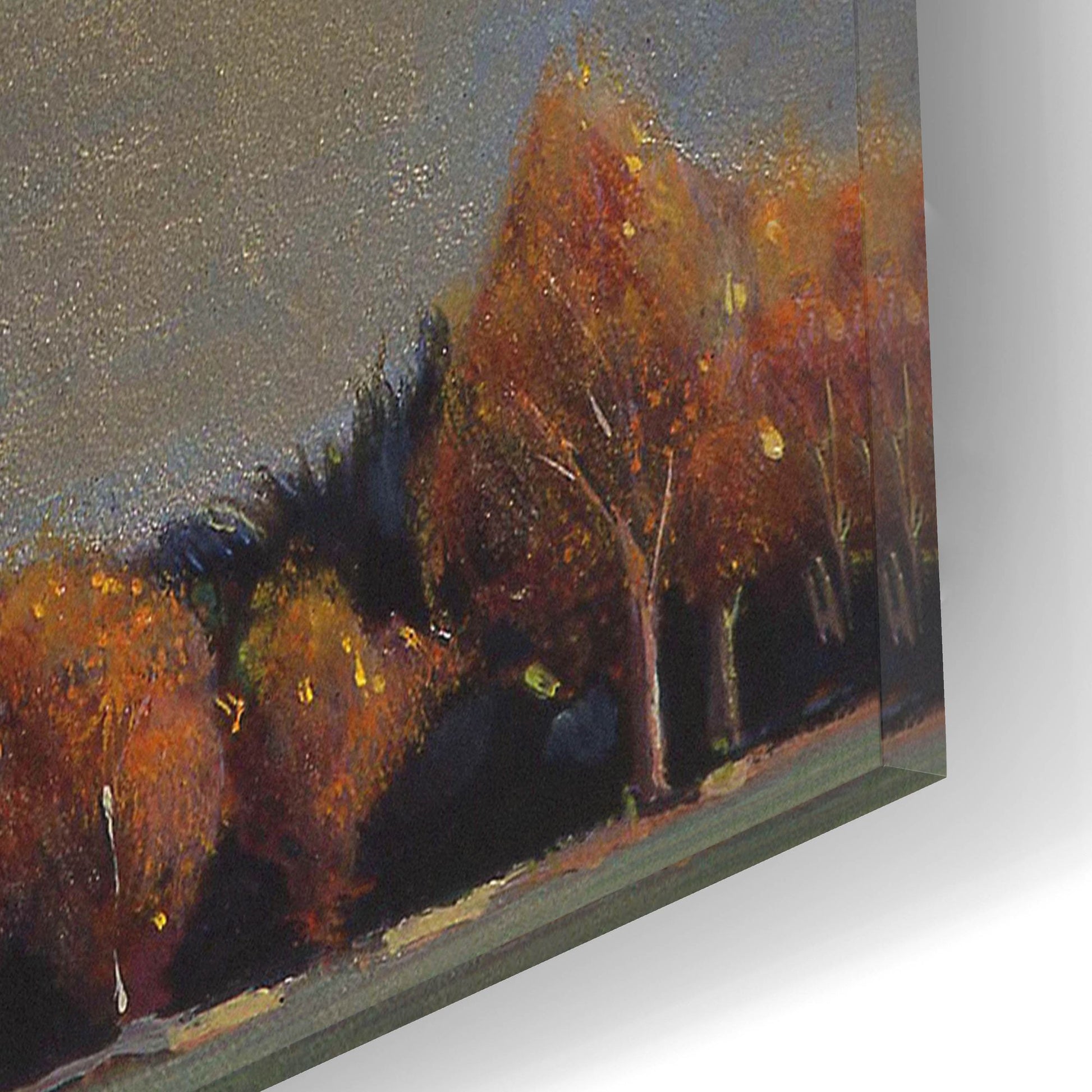 Epic Art ' Fall, North Fork' by Steve Romm, Acrylic Glass Wall Art,12x16