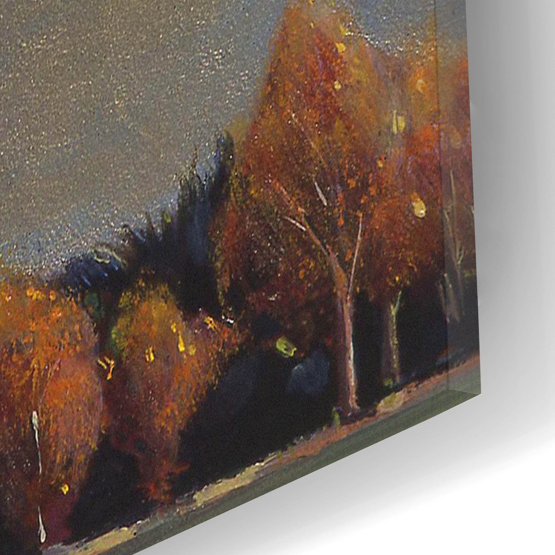 Epic Art ' Fall, North Fork' by Steve Romm, Acrylic Glass Wall Art,16x24