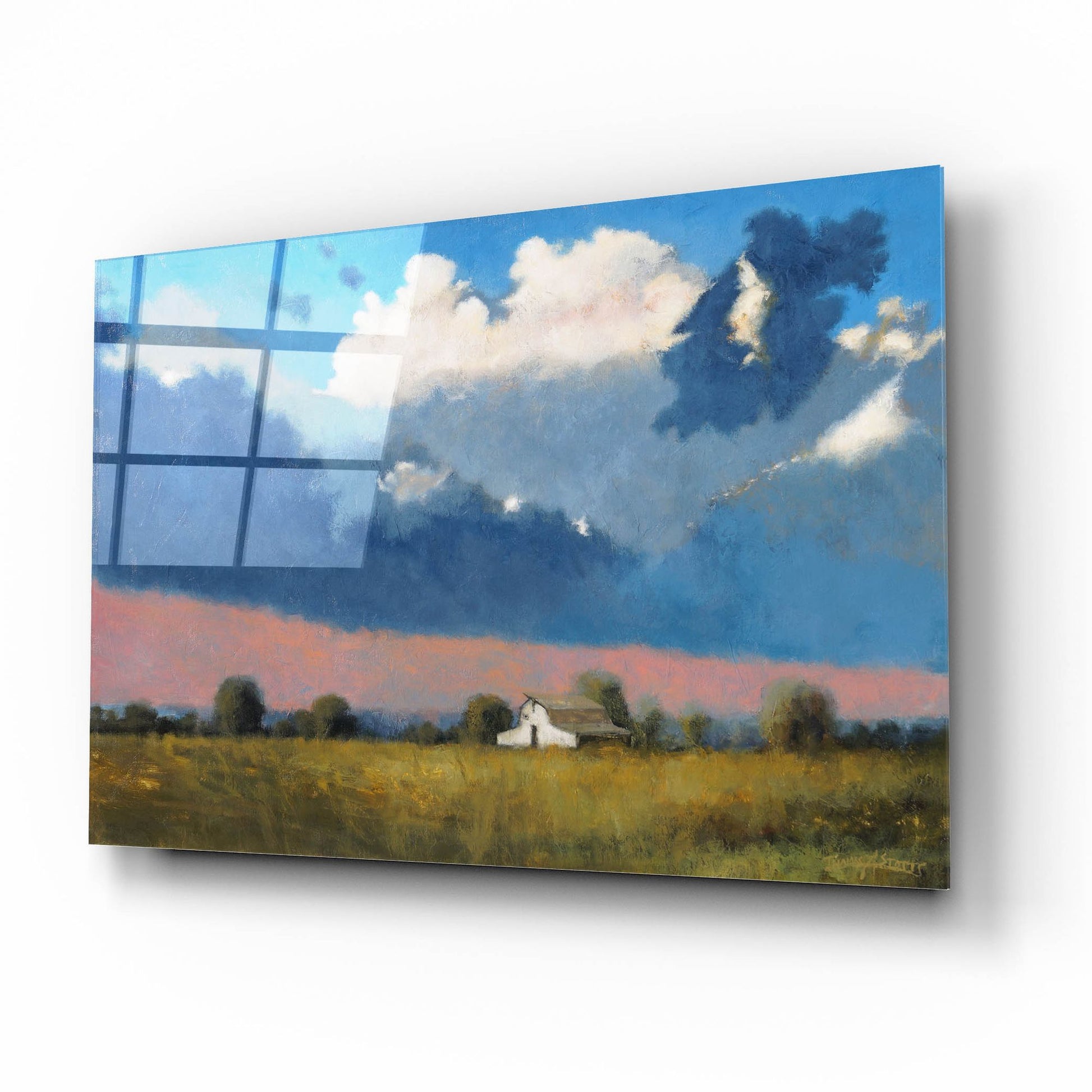 Epic Art ' Approaching Storm' by Thomas Stotts, Acrylic Glass Wall Art,16x12