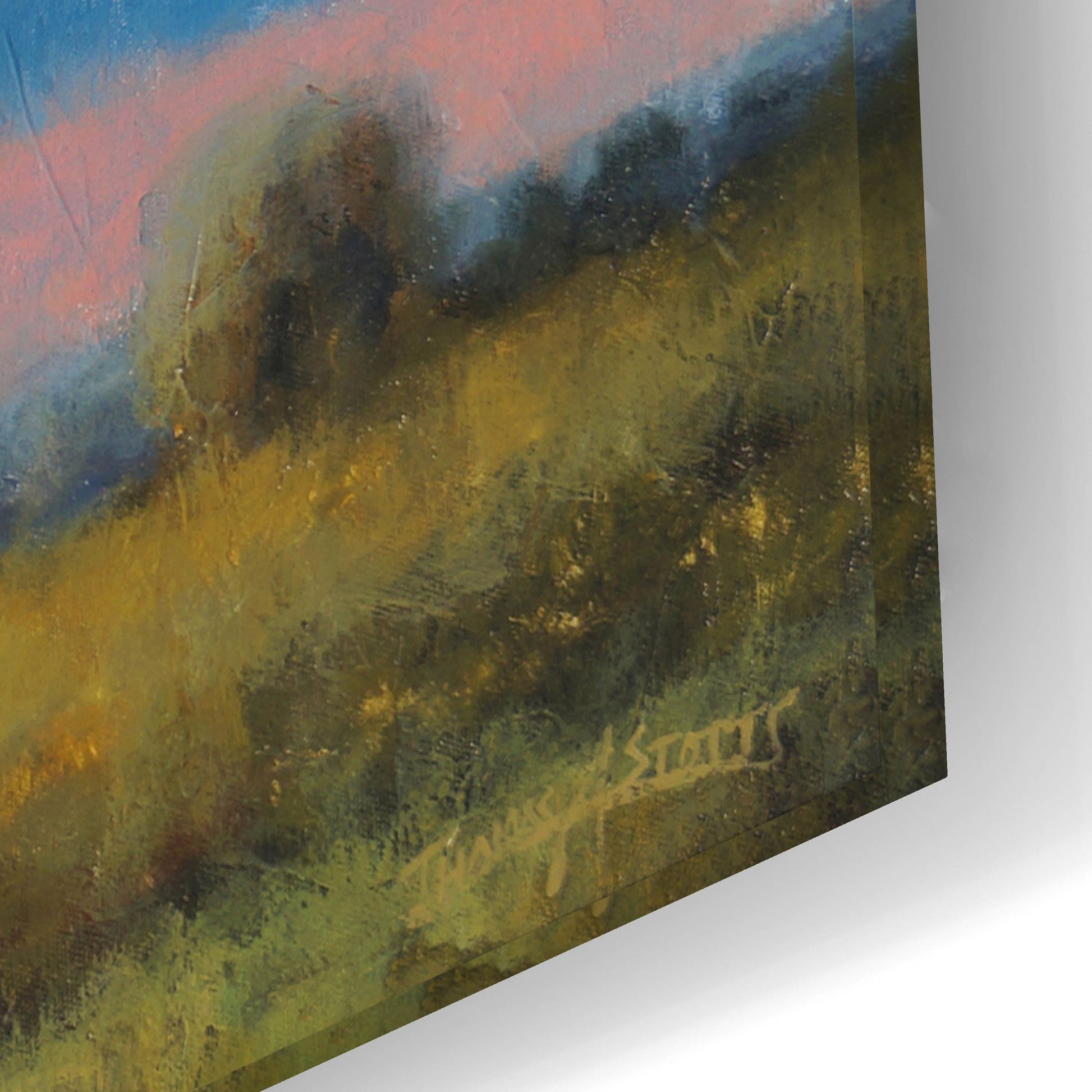 Epic Art ' Approaching Storm' by Thomas Stotts, Acrylic Glass Wall Art,24x16