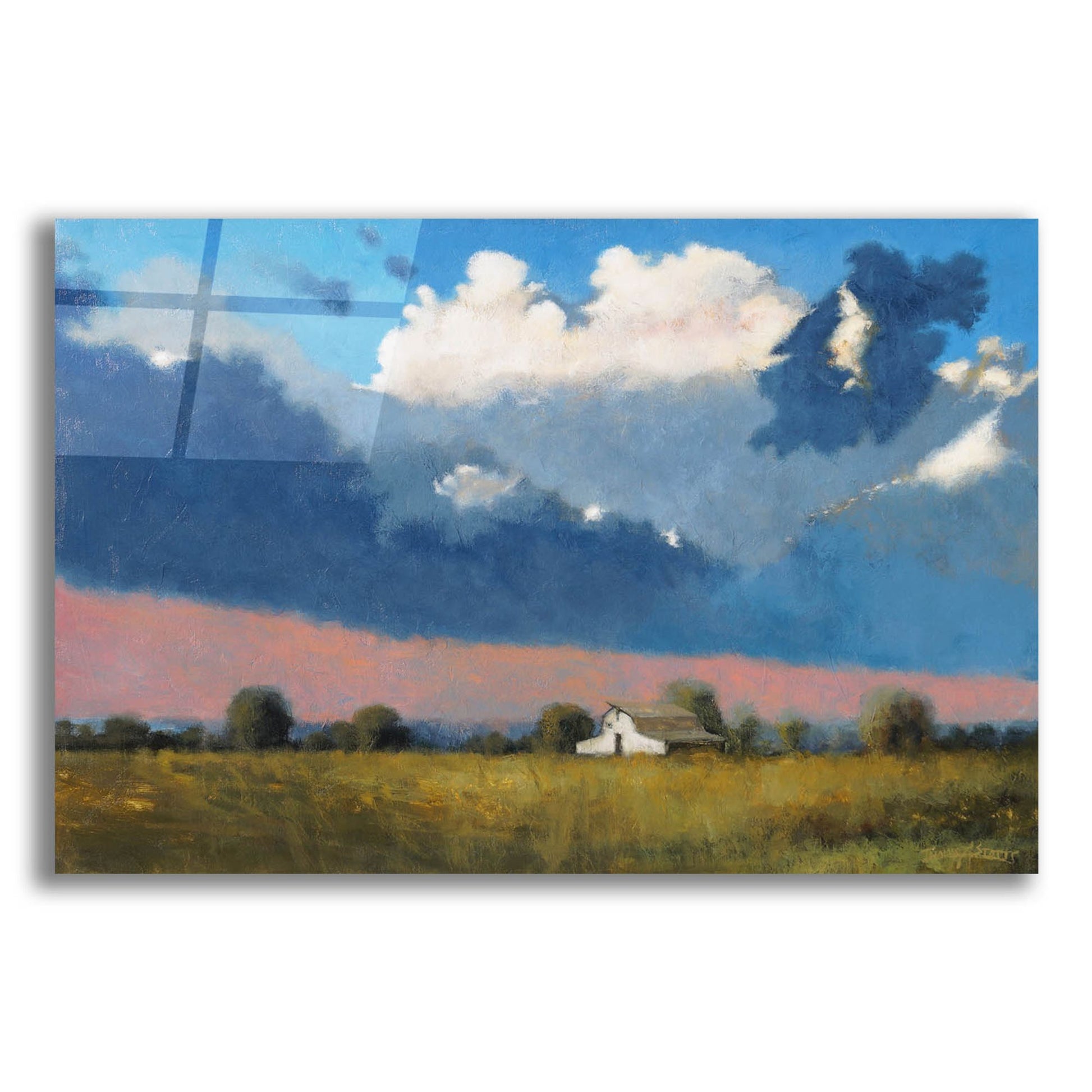 Epic Art ' Approaching Storm' by Thomas Stotts, Acrylic Glass Wall Art,24x16