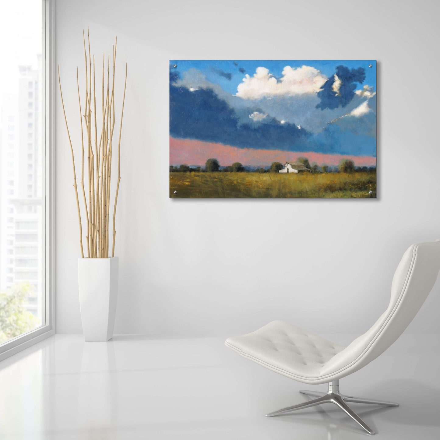 Epic Art ' Approaching Storm' by Thomas Stotts, Acrylic Glass Wall Art,36x24