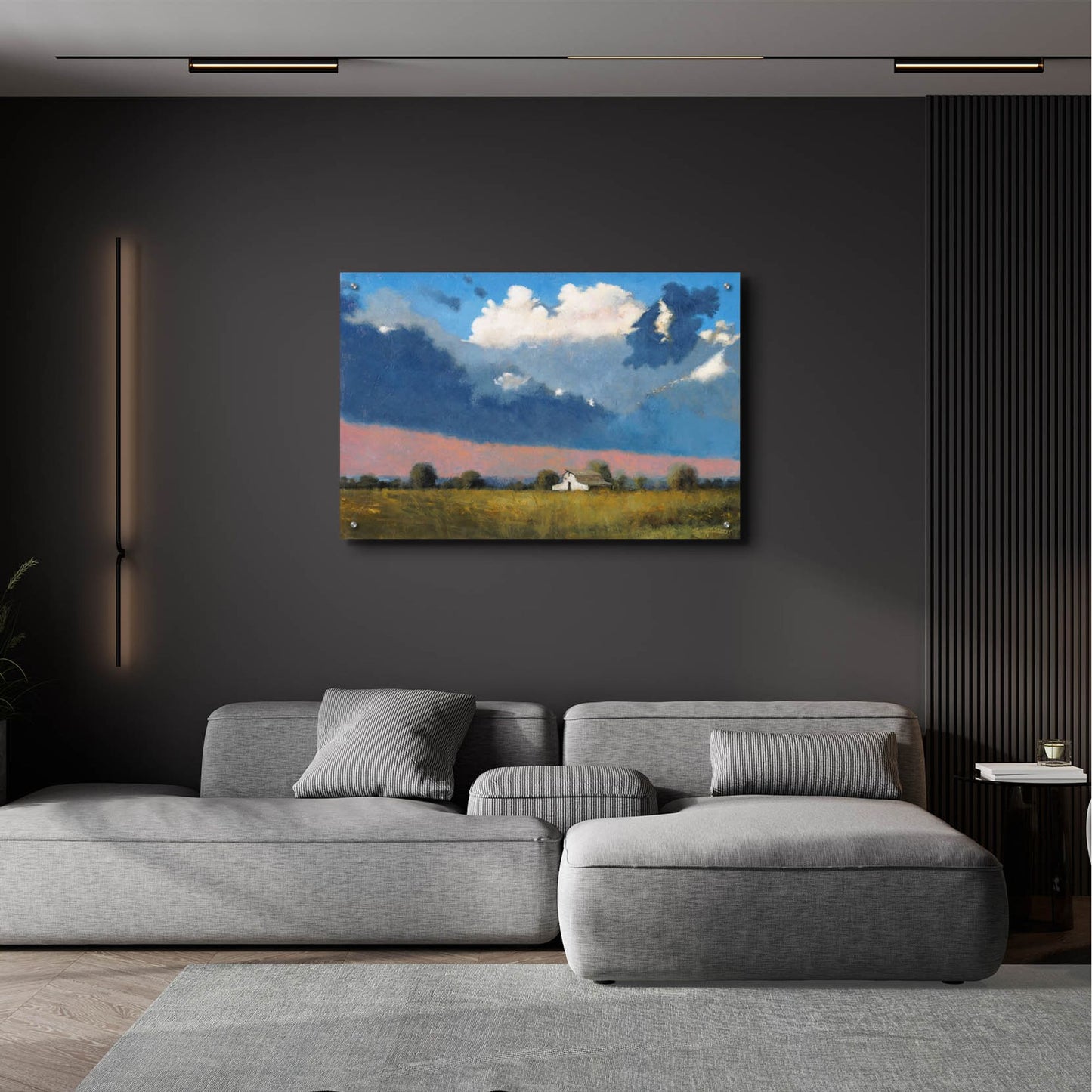 Epic Art ' Approaching Storm' by Thomas Stotts, Acrylic Glass Wall Art,36x24