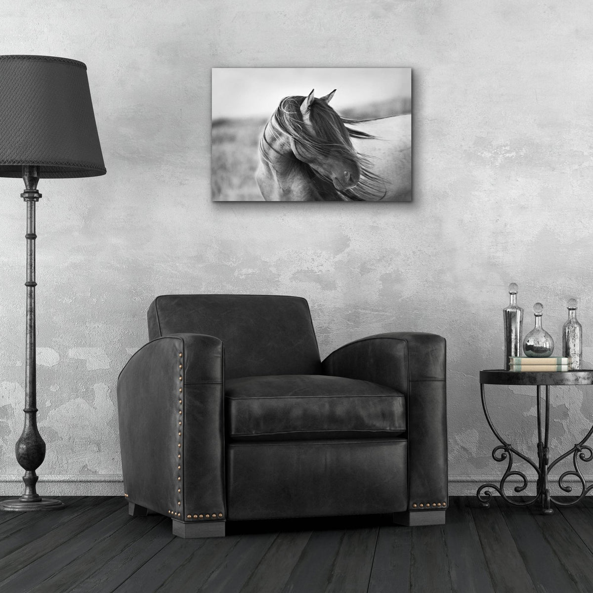 Epic Art ' Fierce Grace' by Tony Stromberg, Acrylic Glass Wall Art,24x16
