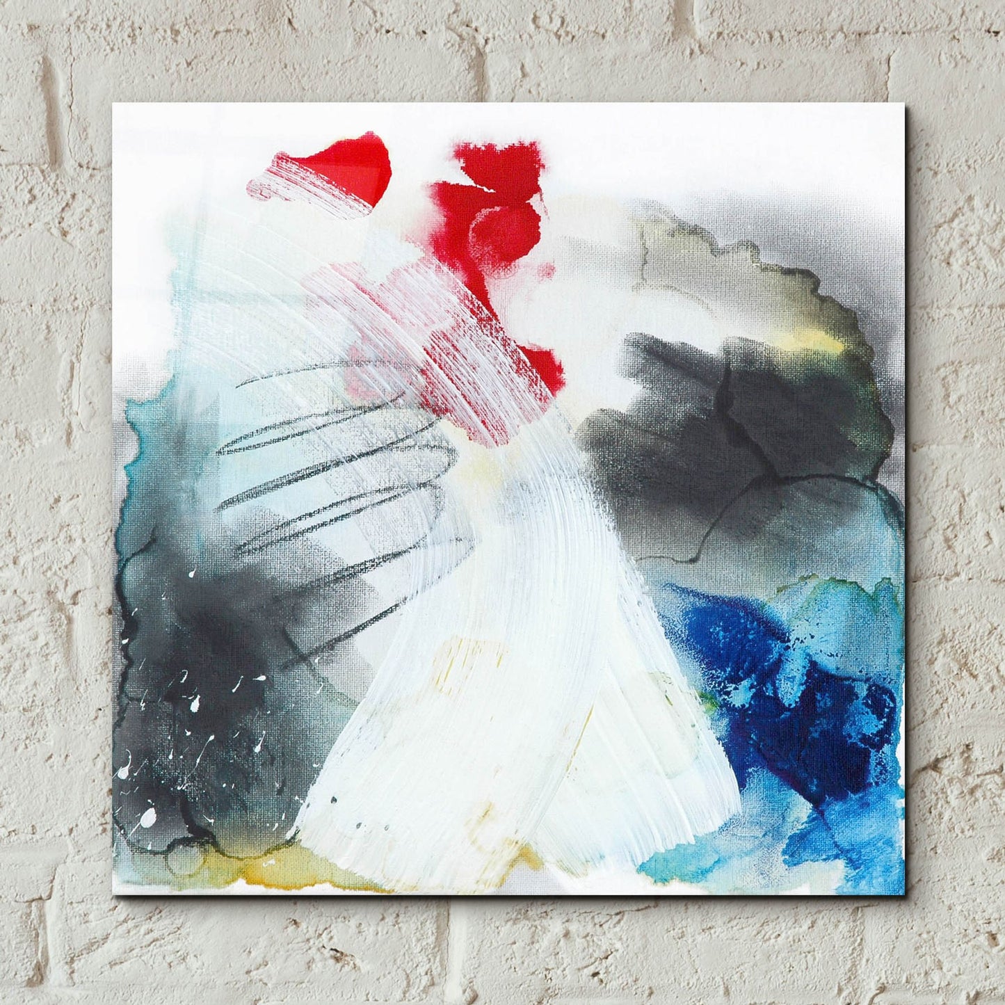 Epic Art ' Windswept' by Valerie Russell, Acrylic Glass Wall Art,12x12