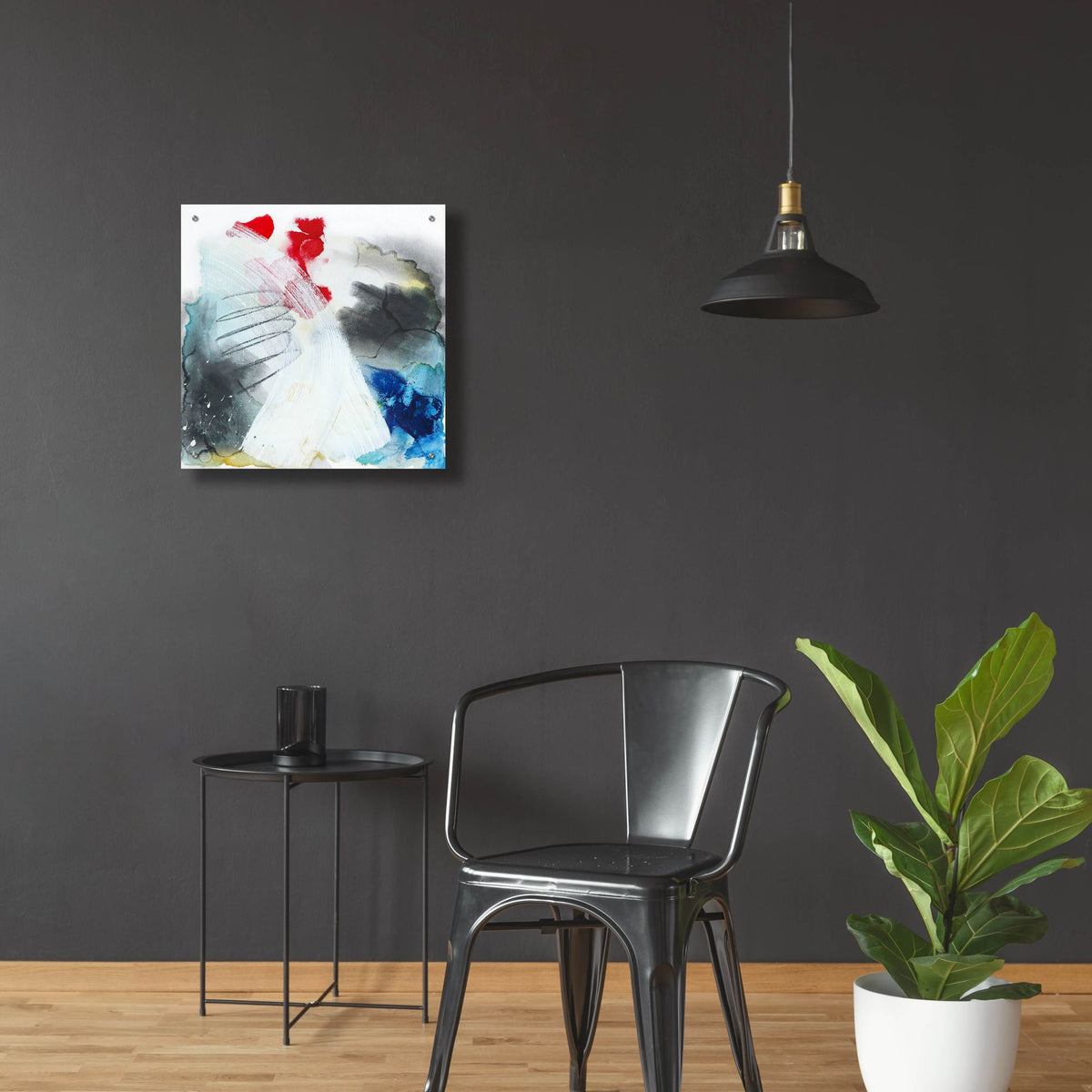 Epic Art ' Windswept' by Valerie Russell, Acrylic Glass Wall Art,24x24
