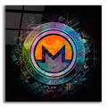 Epic Art 'Monero Crypto Power' by Epic Portfolio, Acrylic Glass Wall Art