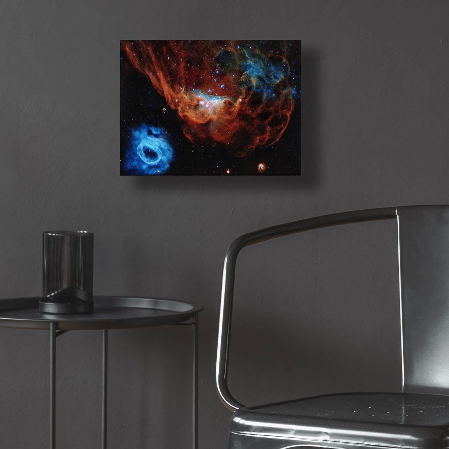 Epic Art 'The Cosmic Reef NGC 2014 and NGC 2020' by Hubble Space Telescope, Acrylic Glass Wall Art,16x12