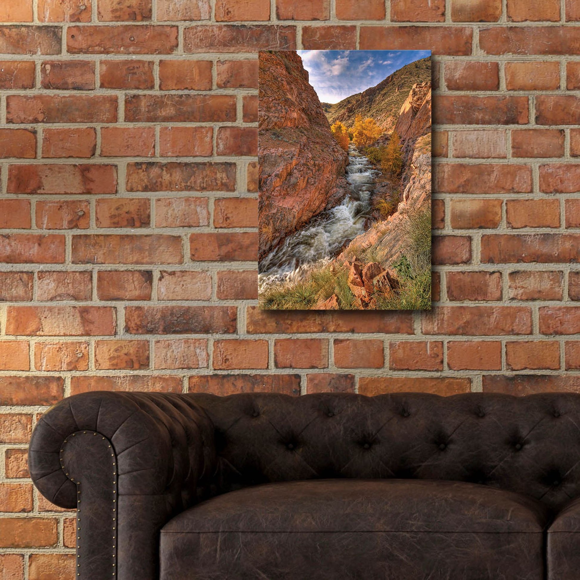 Epic Art 'Canyon Of Dreams' by Bill Sherrell, Acrylic Glass Wall Art,16x24