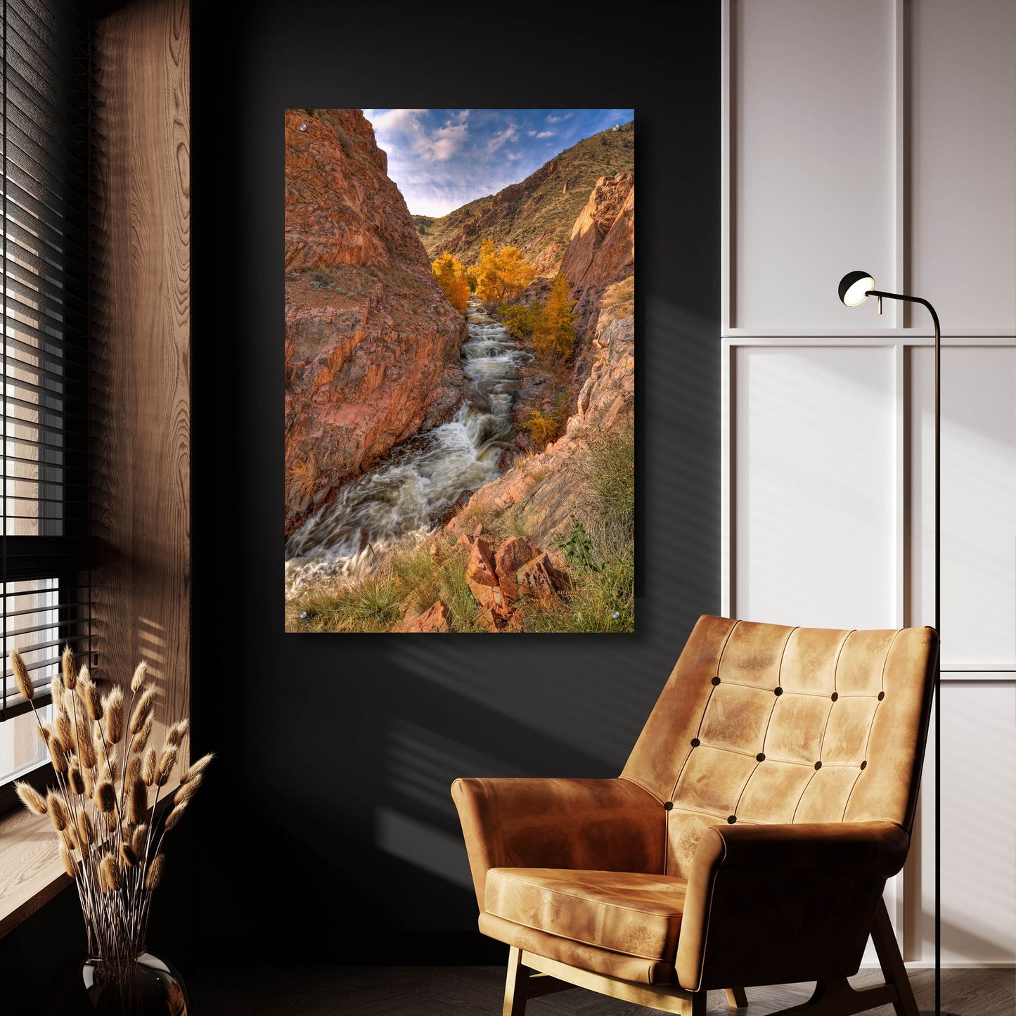 Epic Art 'Canyon Of Dreams' by Bill Sherrell, Acrylic Glass Wall Art,24x36