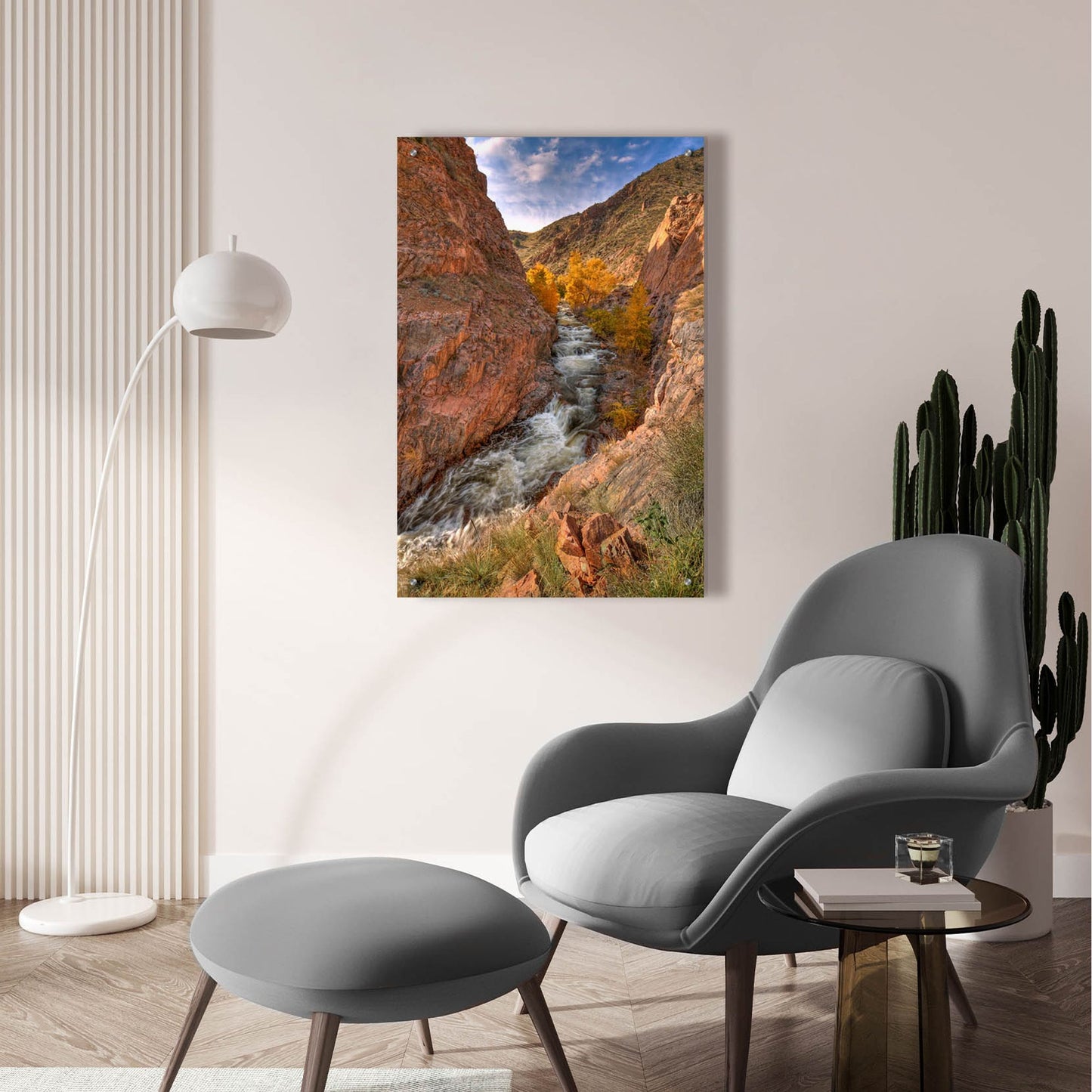 Epic Art 'Canyon Of Dreams' by Bill Sherrell, Acrylic Glass Wall Art,24x36