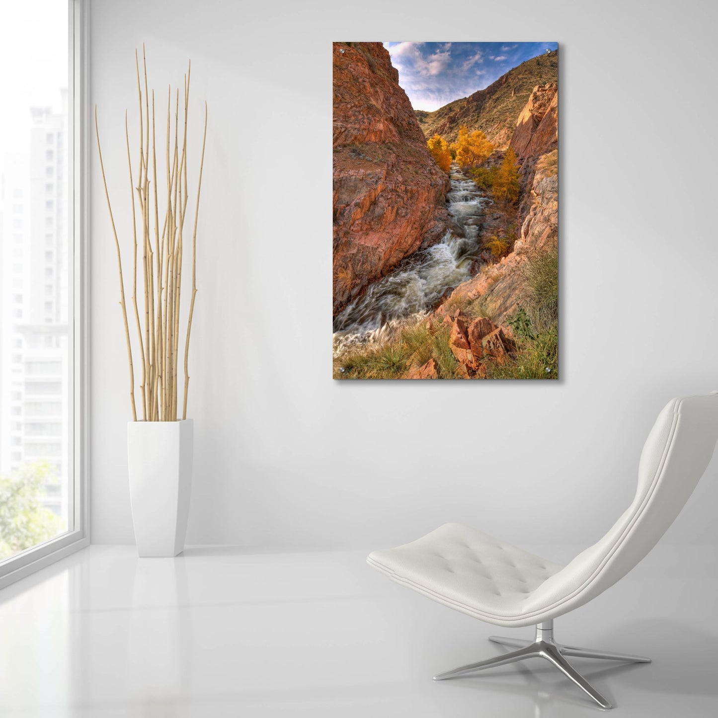 Epic Art 'Canyon Of Dreams' by Bill Sherrell, Acrylic Glass Wall Art,24x36