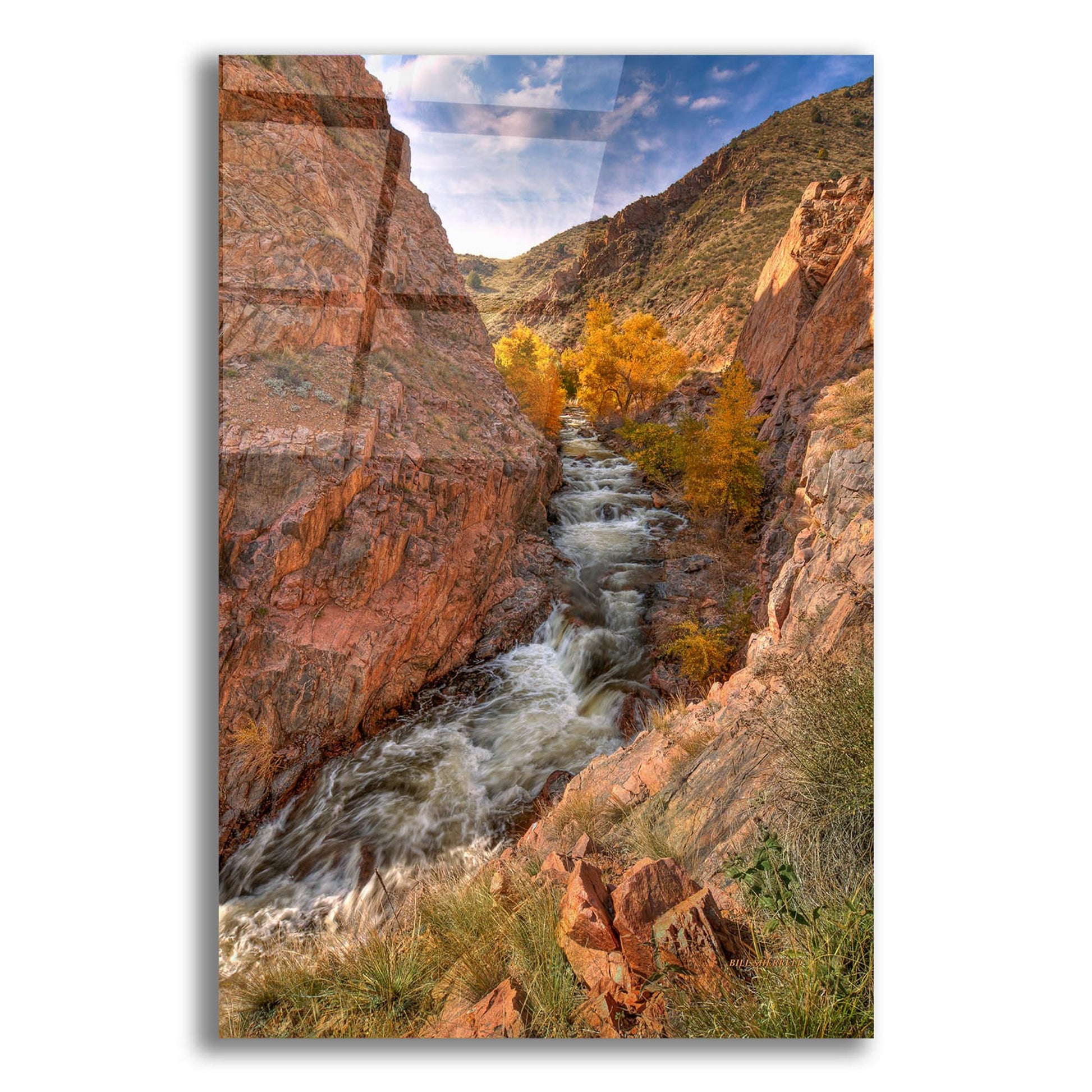 Epic Art 'Canyon Of Dreams' by Bill Sherrell, Acrylic Glass Wall Art