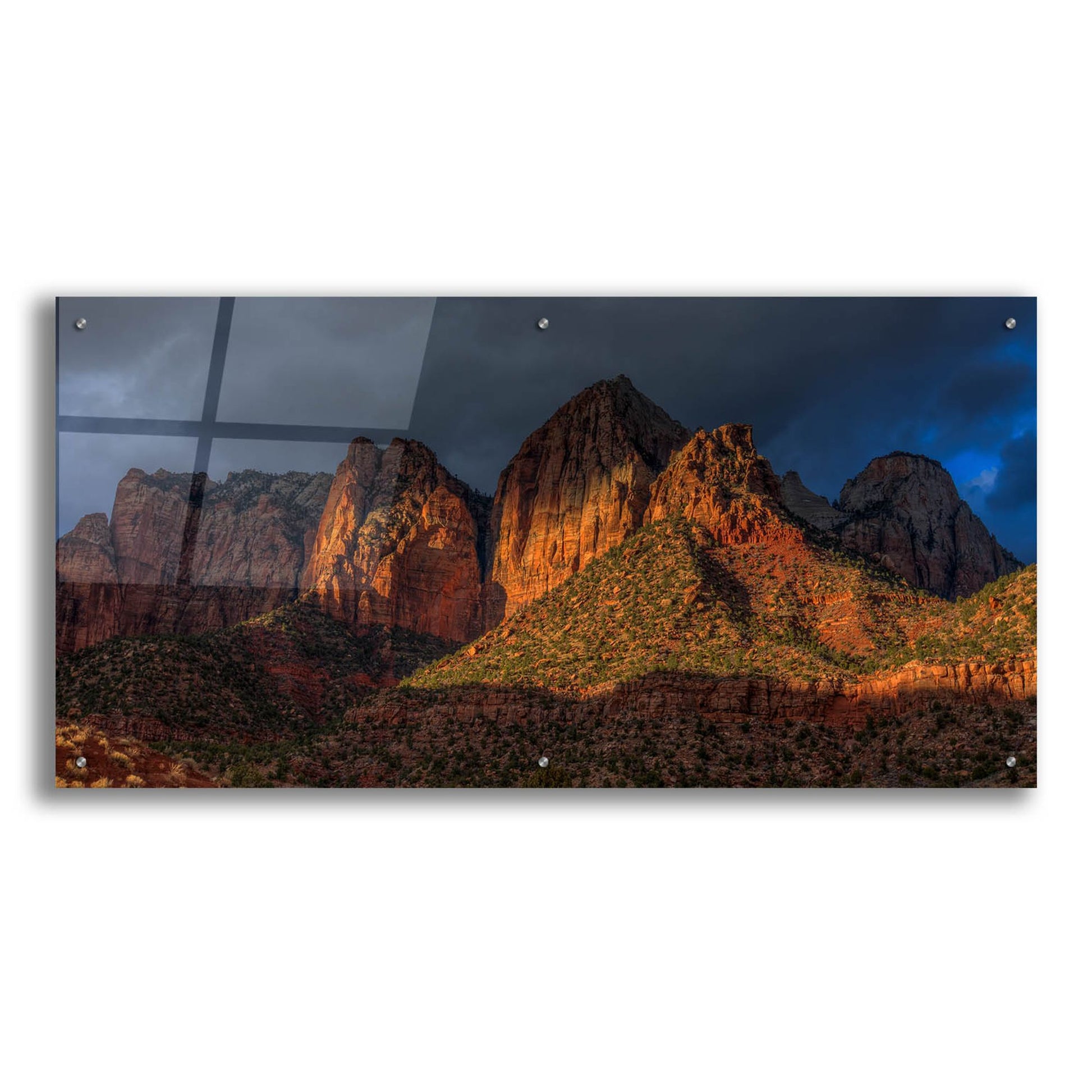 Epic Art 'Light Journey' by Bill Sherrell, Acrylic Glass Wall Art,48x24