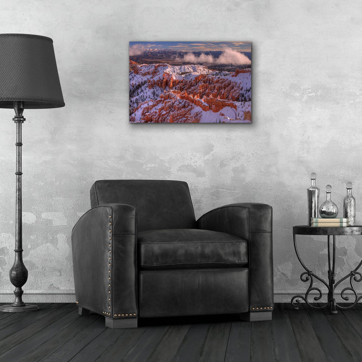 Rugged Purity by Bill Sherrell - 24x16 acrylic wall art in a room