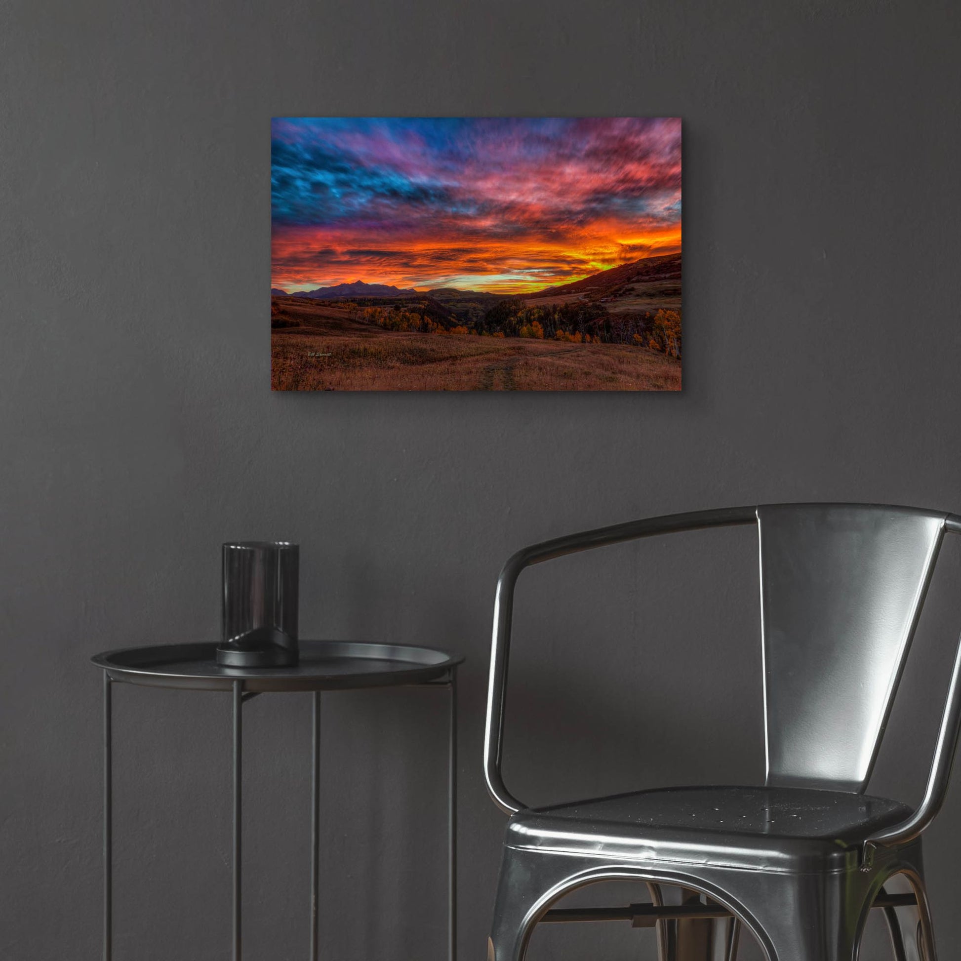 Epic Art 'A Sunset To Remember' by Bill Sherrell, Acrylic Glass Wall Art,24x16