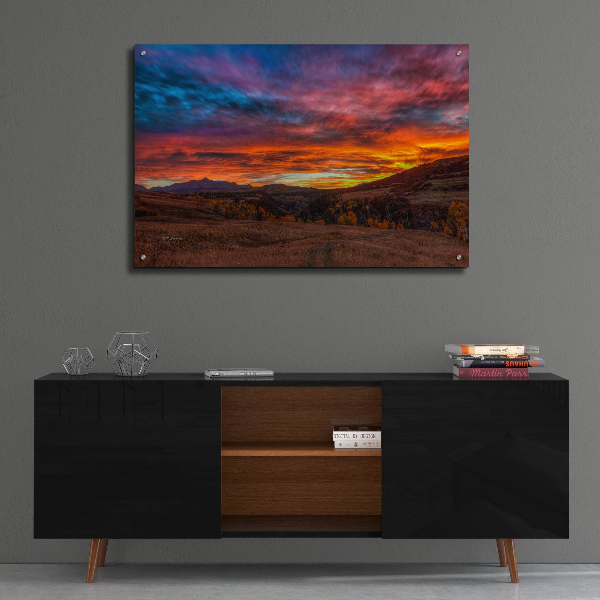 Epic Art 'A Sunset To Remember' by Bill Sherrell, Acrylic Glass Wall Art,36x24