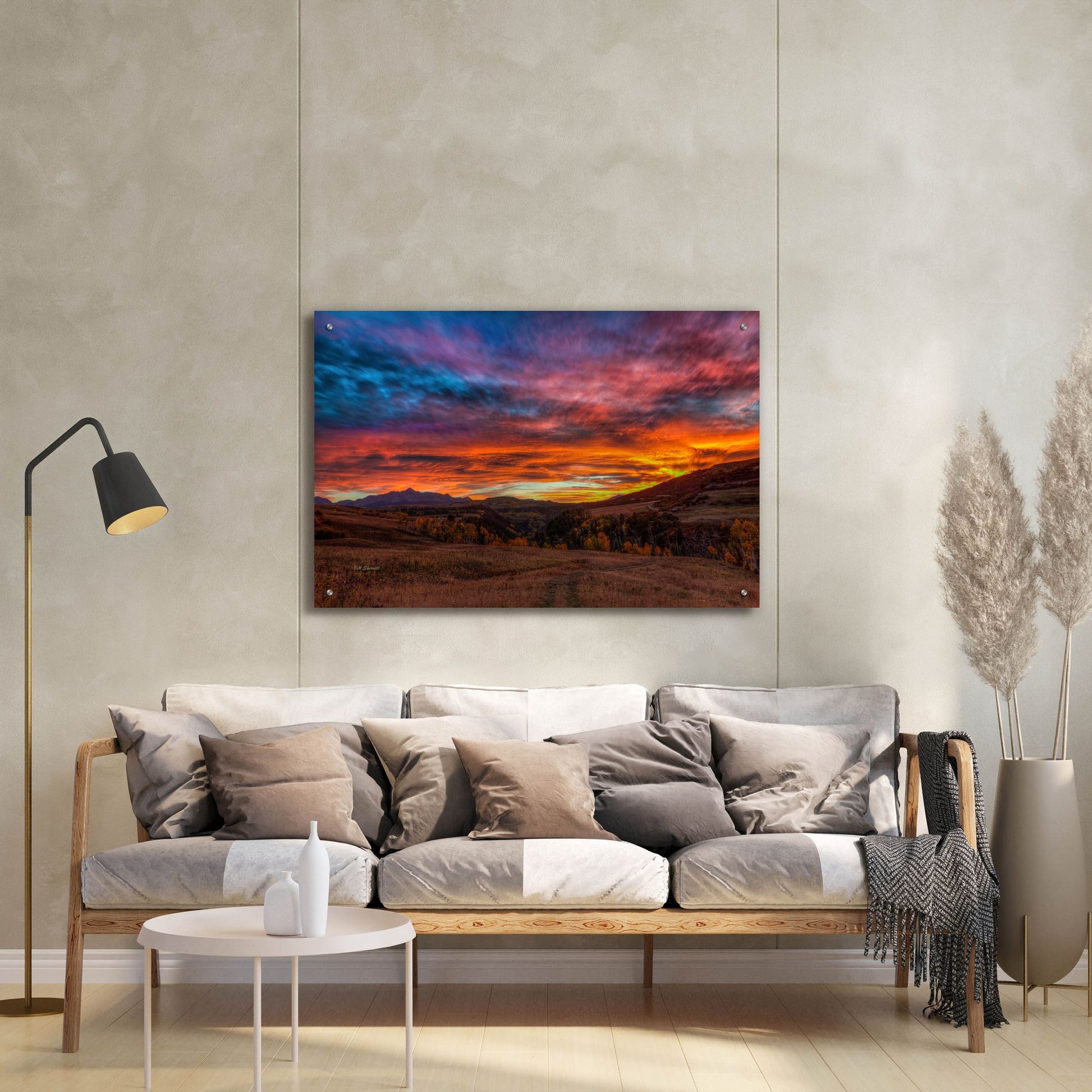 Epic Art 'A Sunset To Remember' by Bill Sherrell, Acrylic Glass Wall Art,36x24