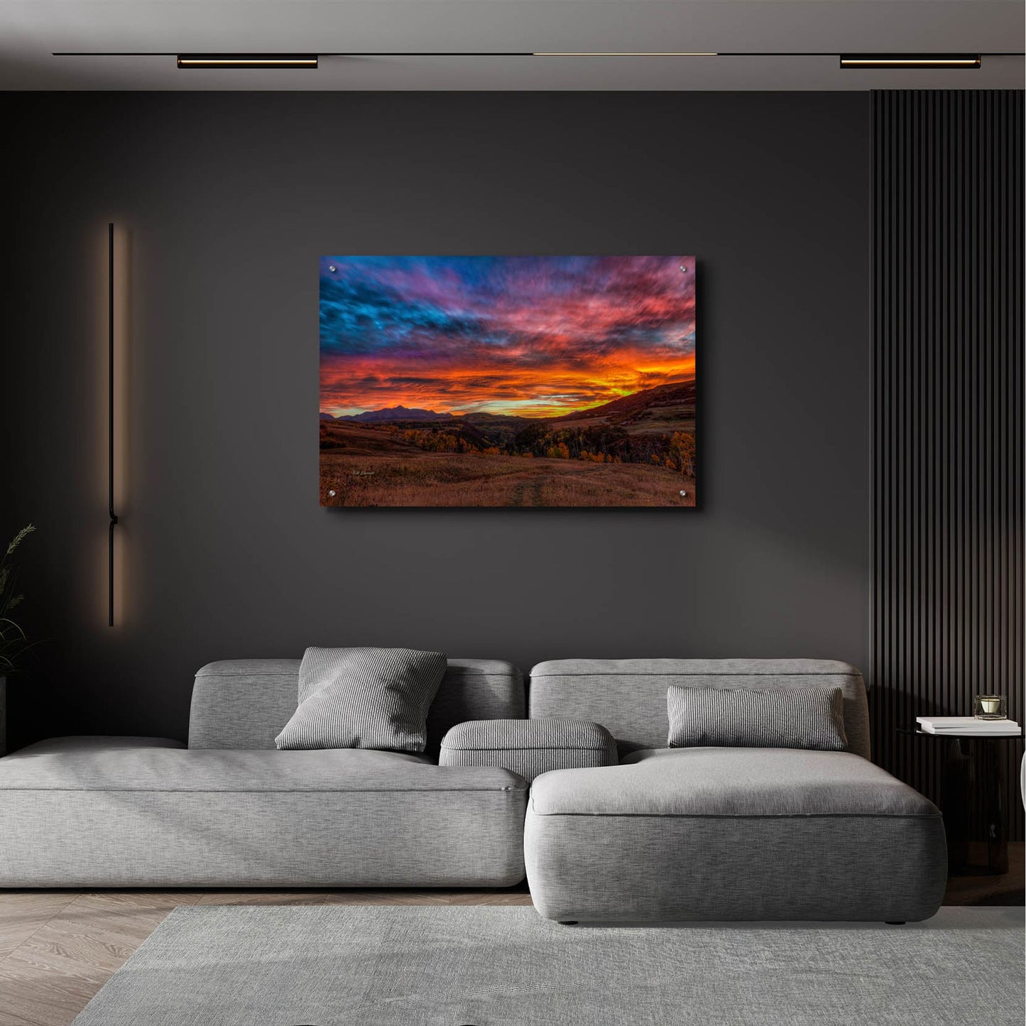 Epic Art 'A Sunset To Remember' by Bill Sherrell, Acrylic Glass Wall Art,36x24