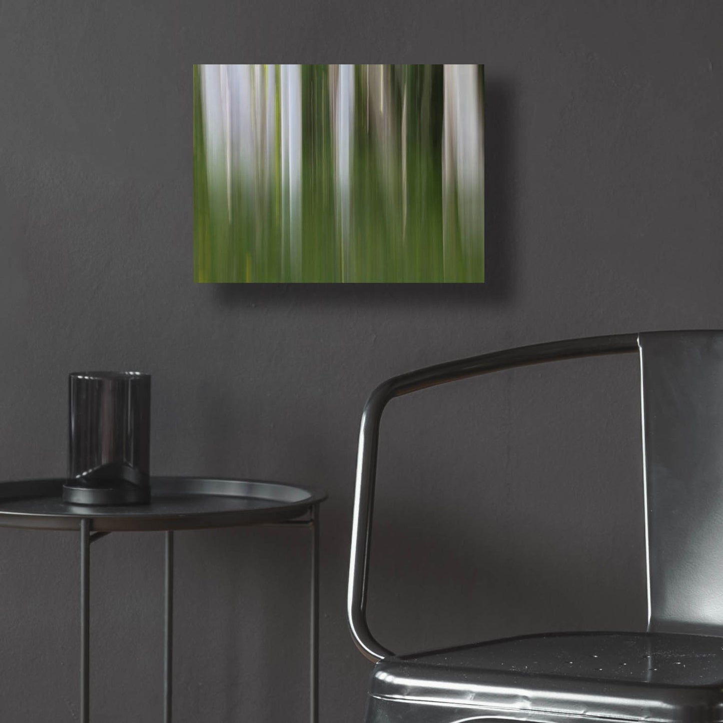 Epic Art 'Aspen Forest In The Spring V1' by Bill Sherrell, Acrylic Glass Wall Art,16x12