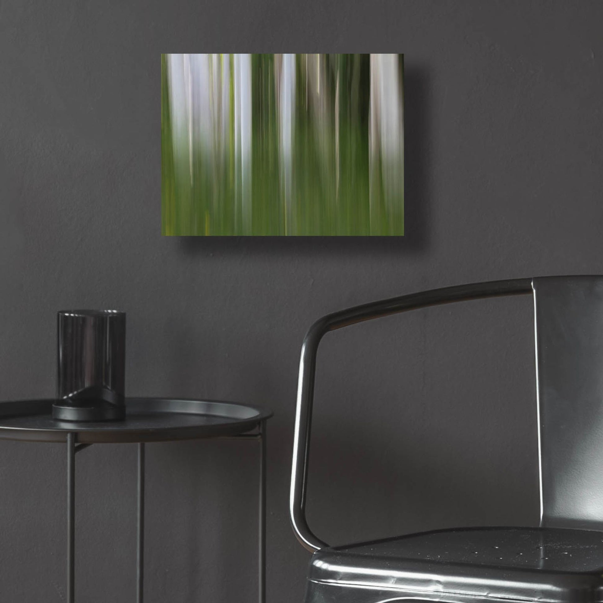 Epic Art 'Aspen Forest In The Spring V1' by Bill Sherrell, Acrylic Glass Wall Art,16x12