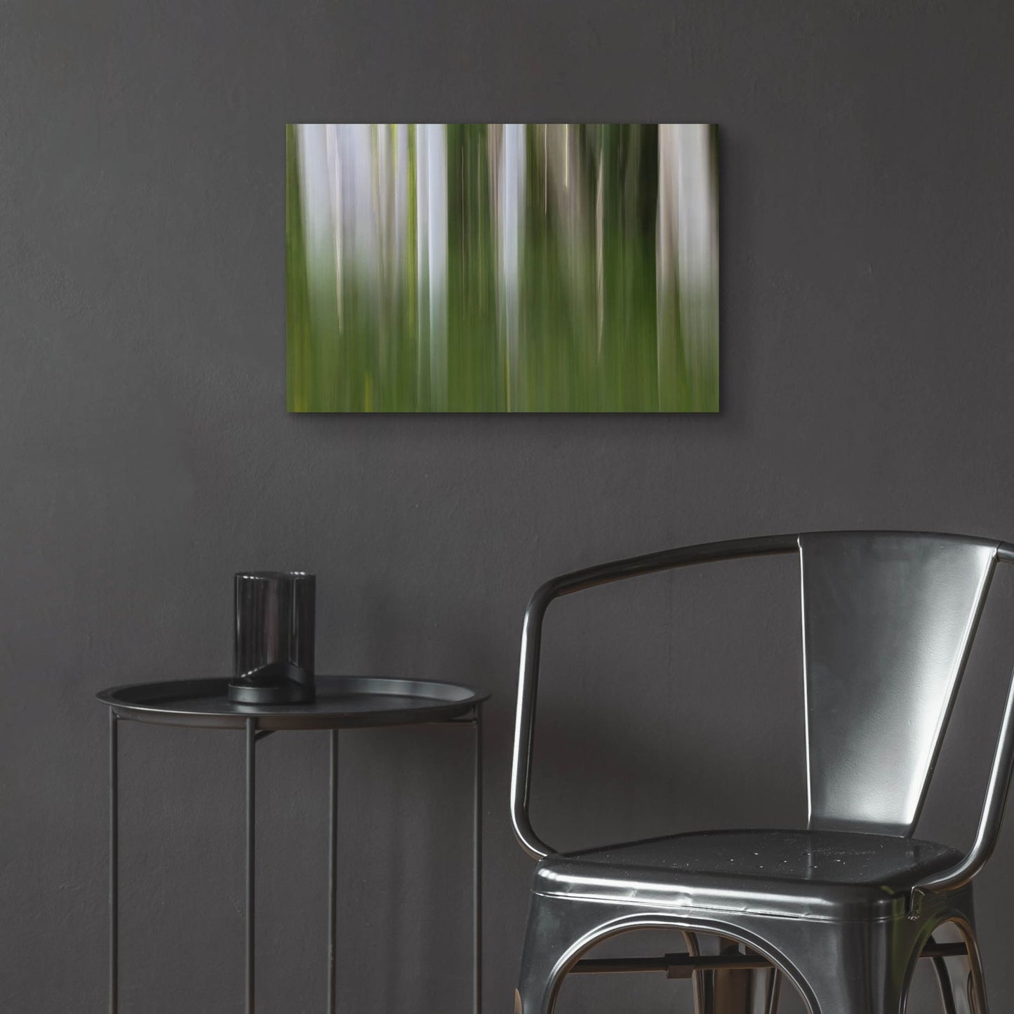 Epic Art 'Aspen Forest In The Spring V1' by Bill Sherrell, Acrylic Glass Wall Art,24x16