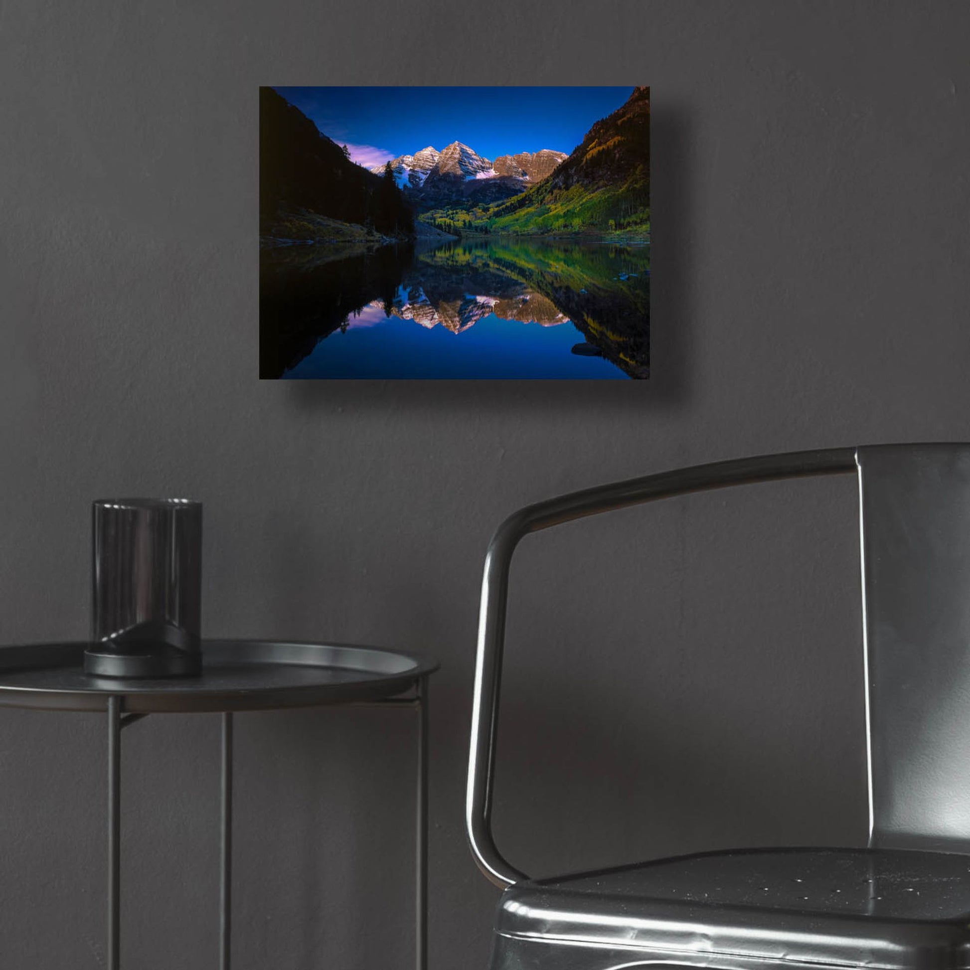 Epic Art 'Autumn At Maroon Bells' by Bill Sherrell, Acrylic Glass Wall Art,16x12