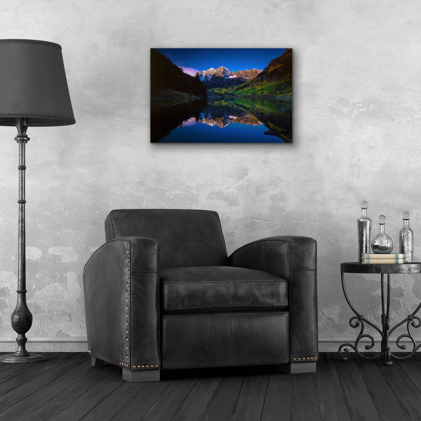 Epic Art 'Autumn At Maroon Bells' by Bill Sherrell, Acrylic Glass Wall Art,24x16