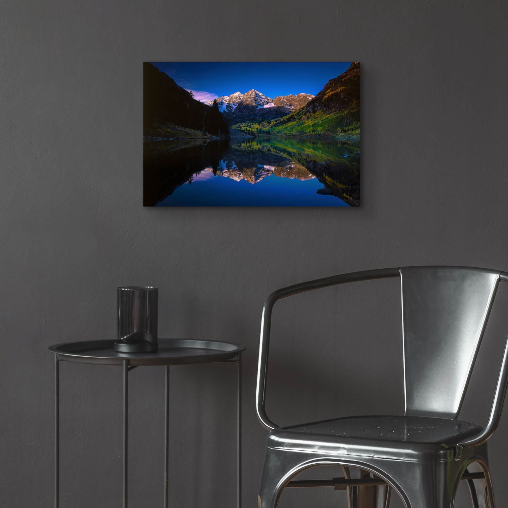 Epic Art 'Autumn At Maroon Bells' by Bill Sherrell, Acrylic Glass Wall Art,24x16