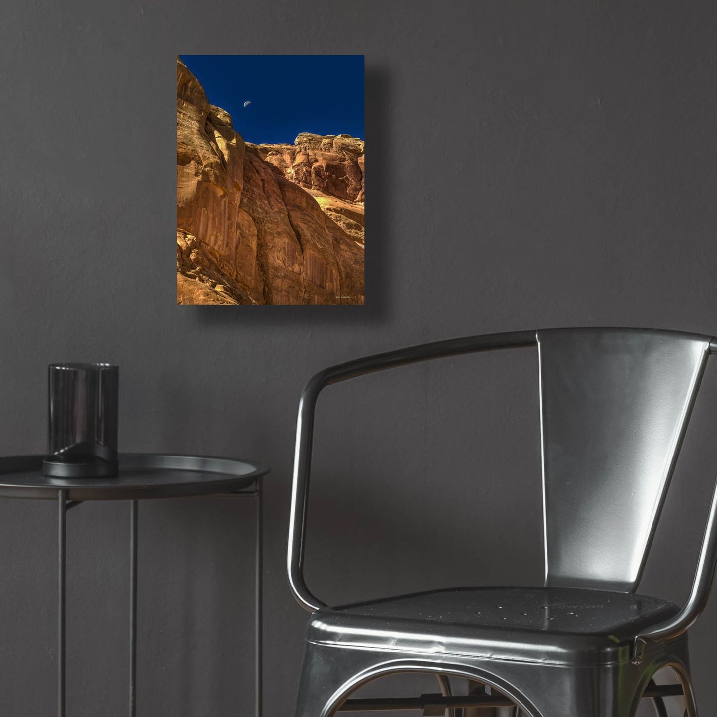 Epic Art 'Towering Moon' by Bill Sherrell, Acrylic Glass Wall Art,12x16
